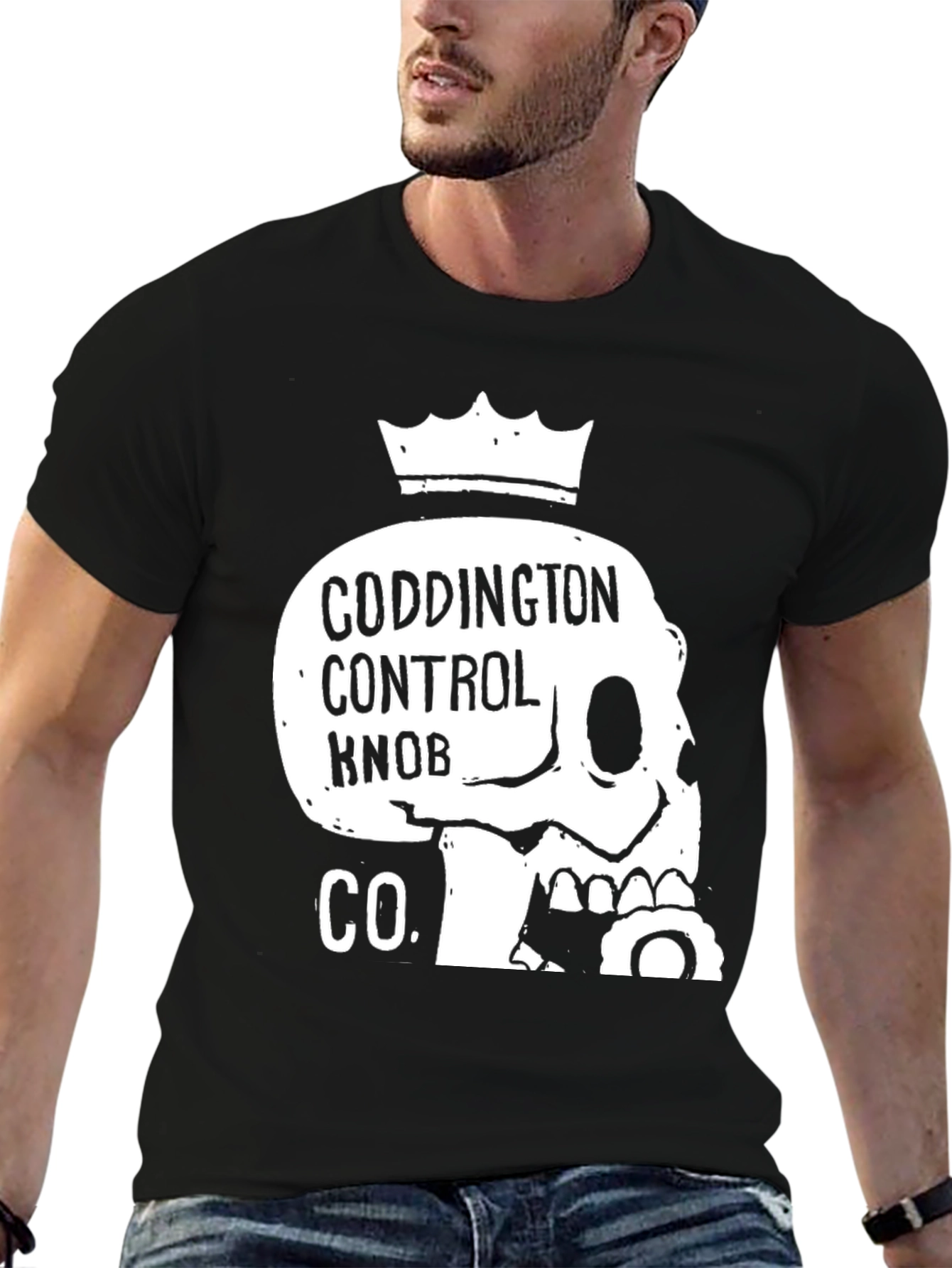 Coddington Control Knob Co. Skull Crown Graphic Tee