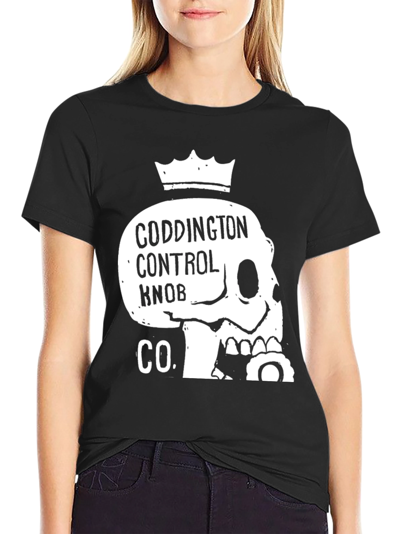 Coddington Control Knob Co. Skull Crown Graphic Tee