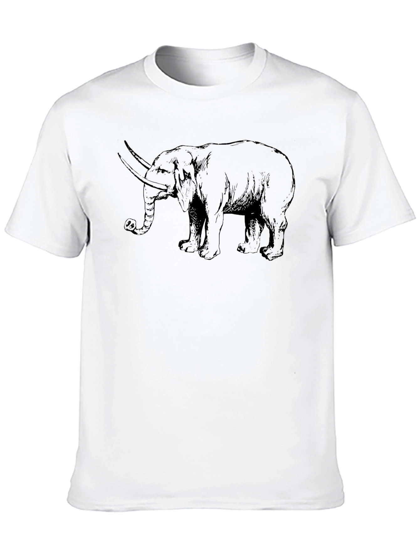 Mammoth Graphic Tee - Black Cotton T-Shirt