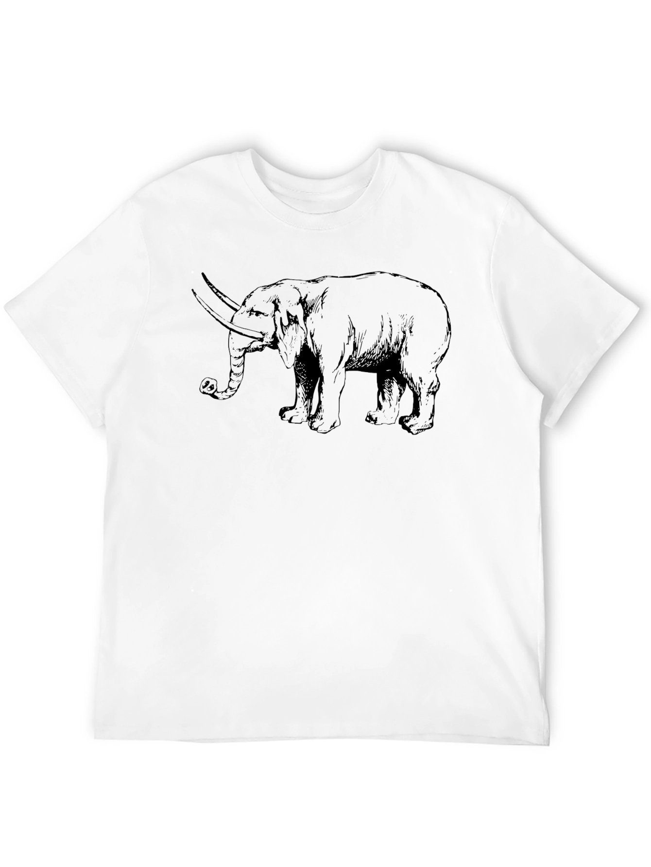 Mammoth Graphic Tee - Black Cotton T-Shirt