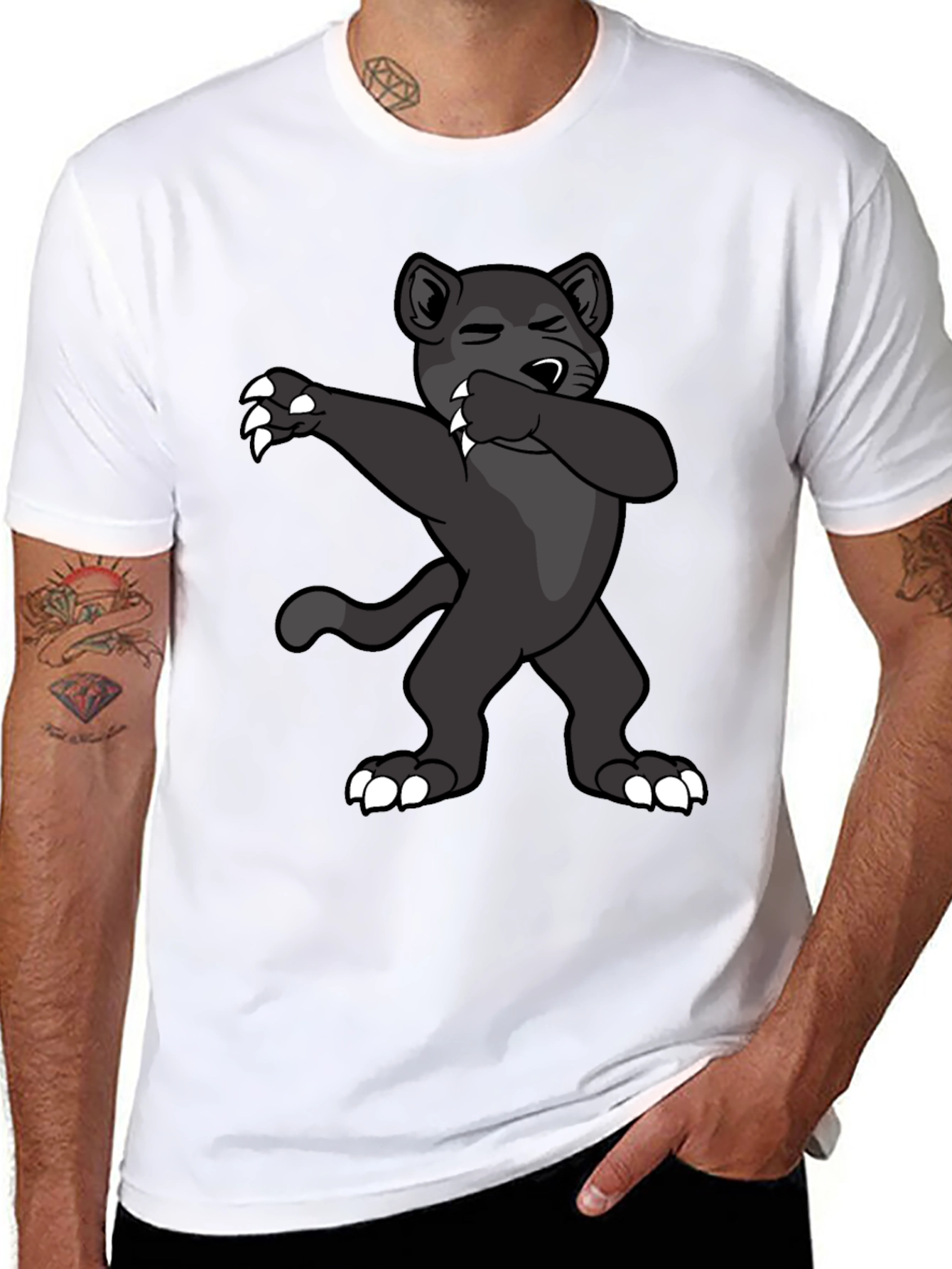Dabbing Panther T-Shirt
