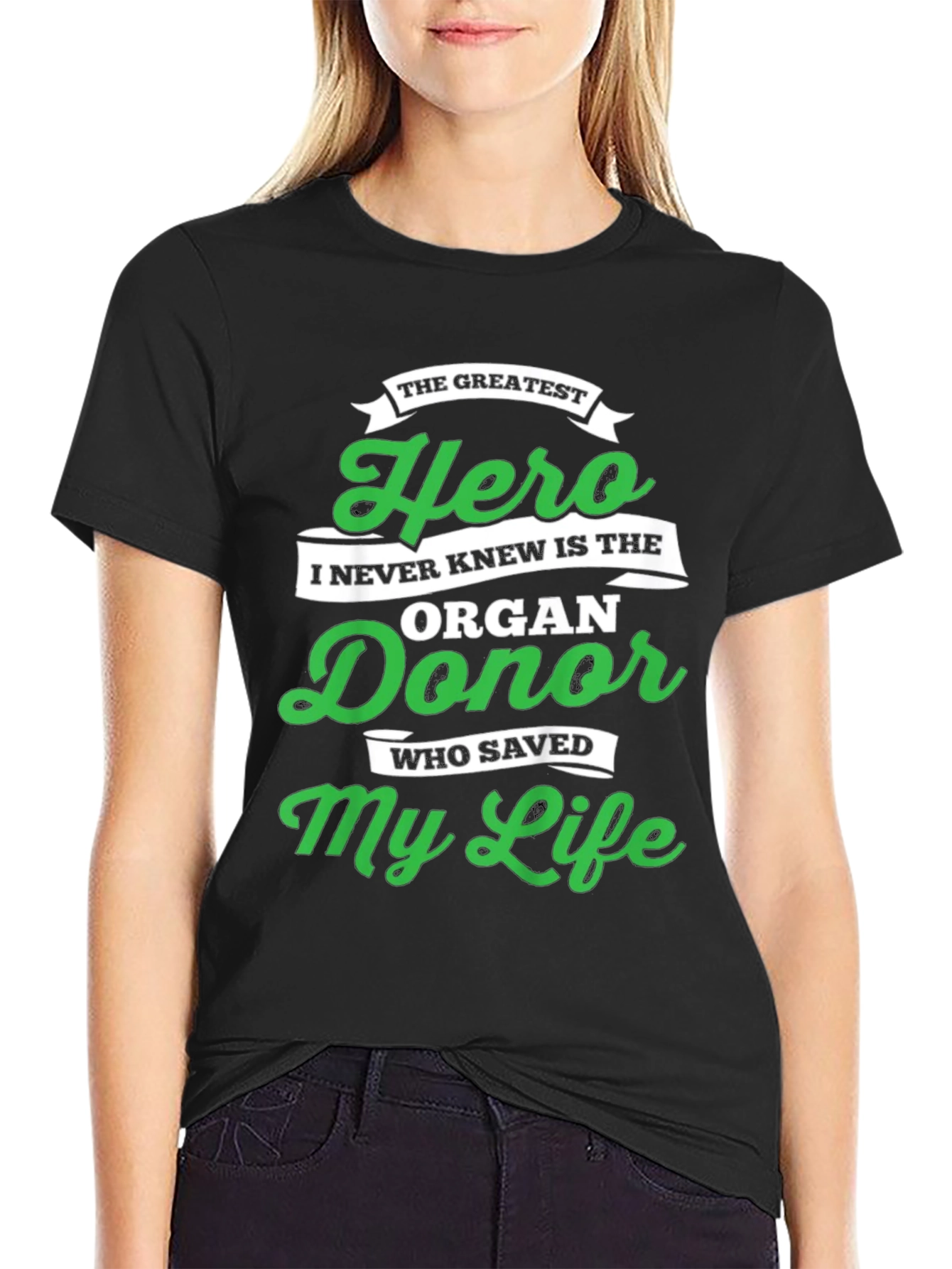 Organ Donor Hero T-Shirt - Save Lives