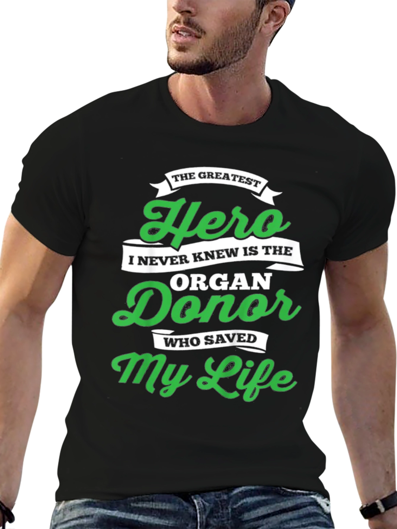 Organ Donor Hero T-Shirt - Save Lives