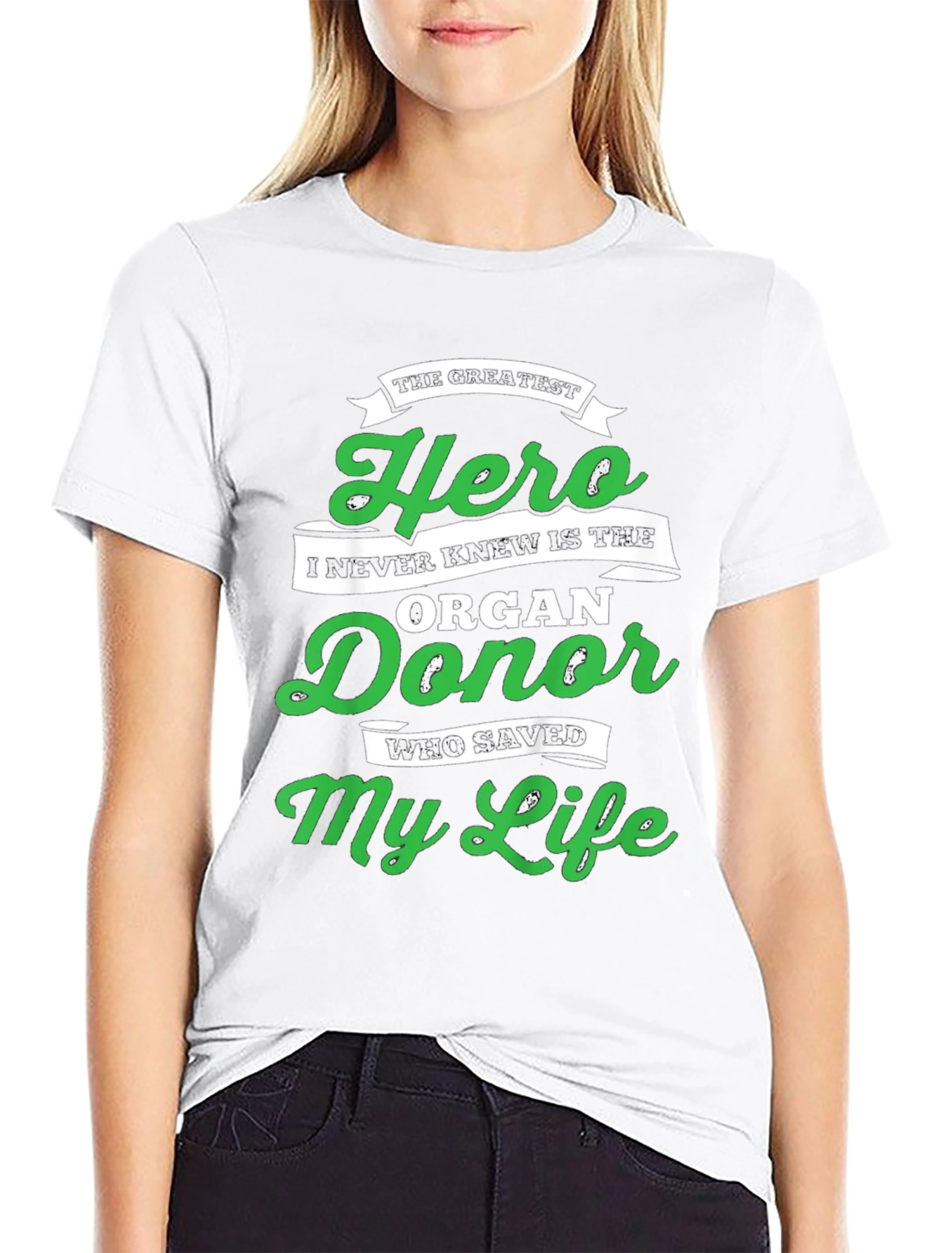 Organ Donor Hero T-Shirt - Save Lives