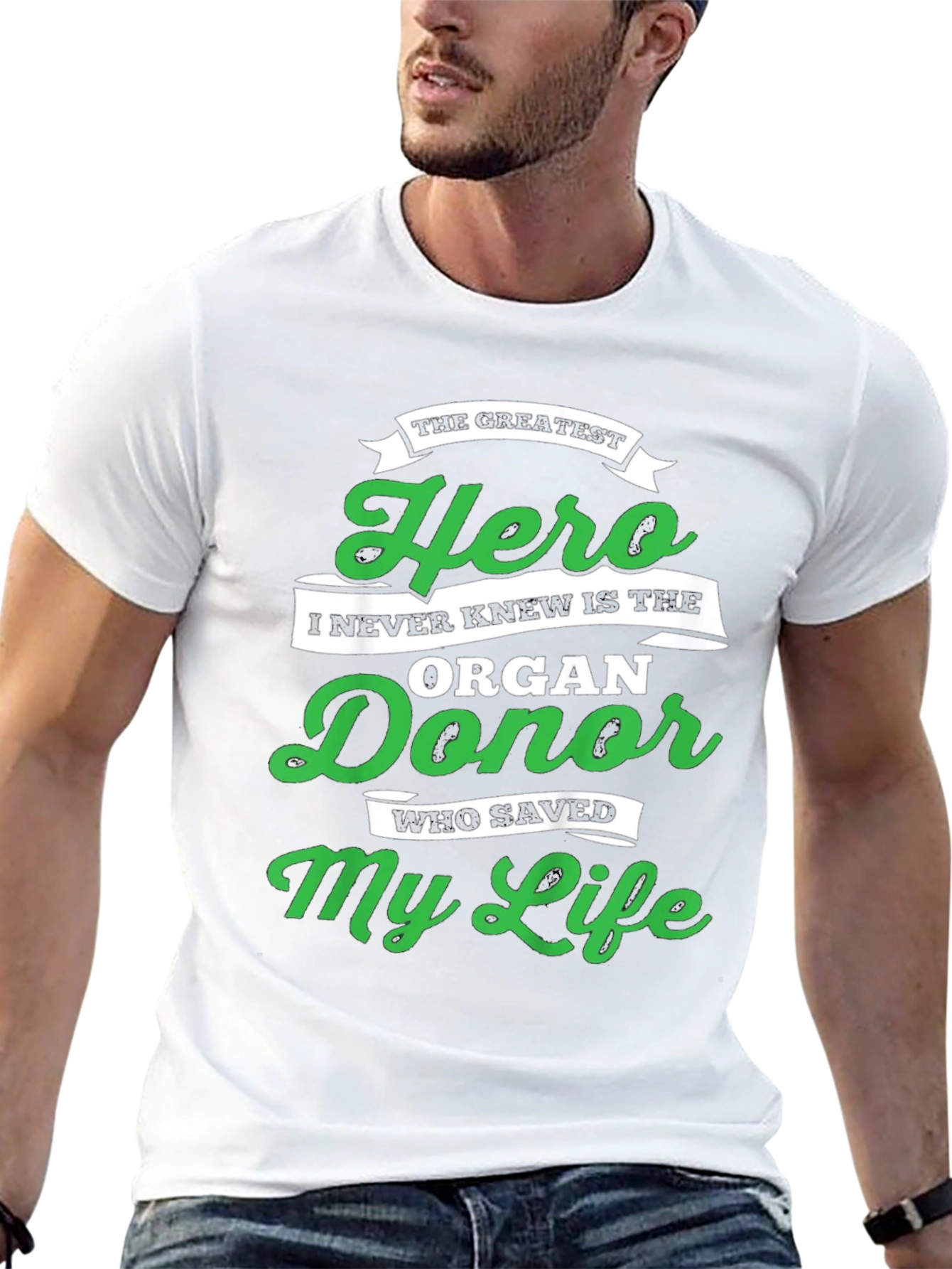 Organ Donor Hero T-Shirt - Save Lives