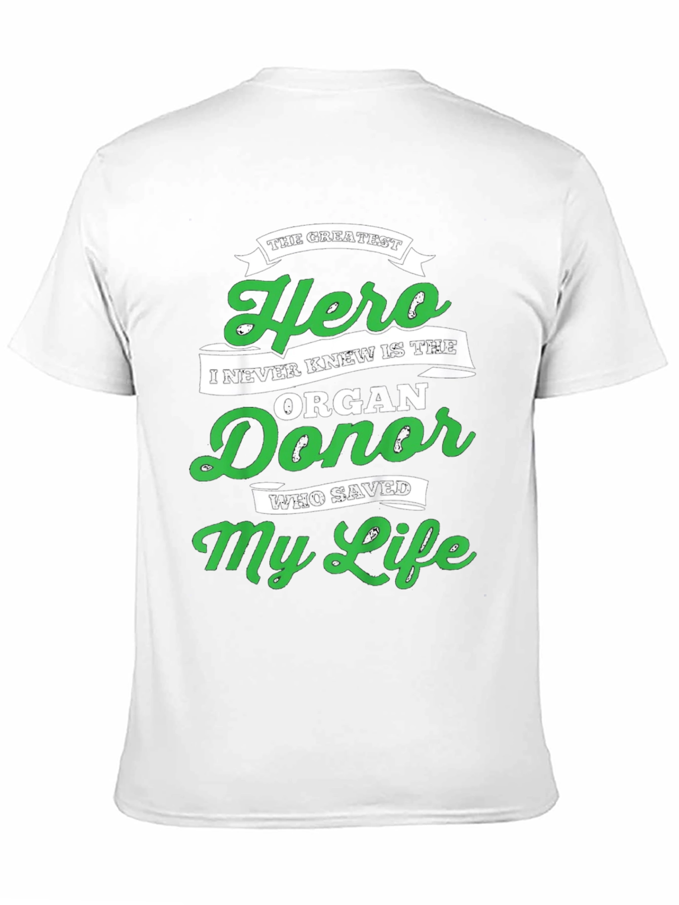 Organ Donor Hero T-Shirt - Save Lives
