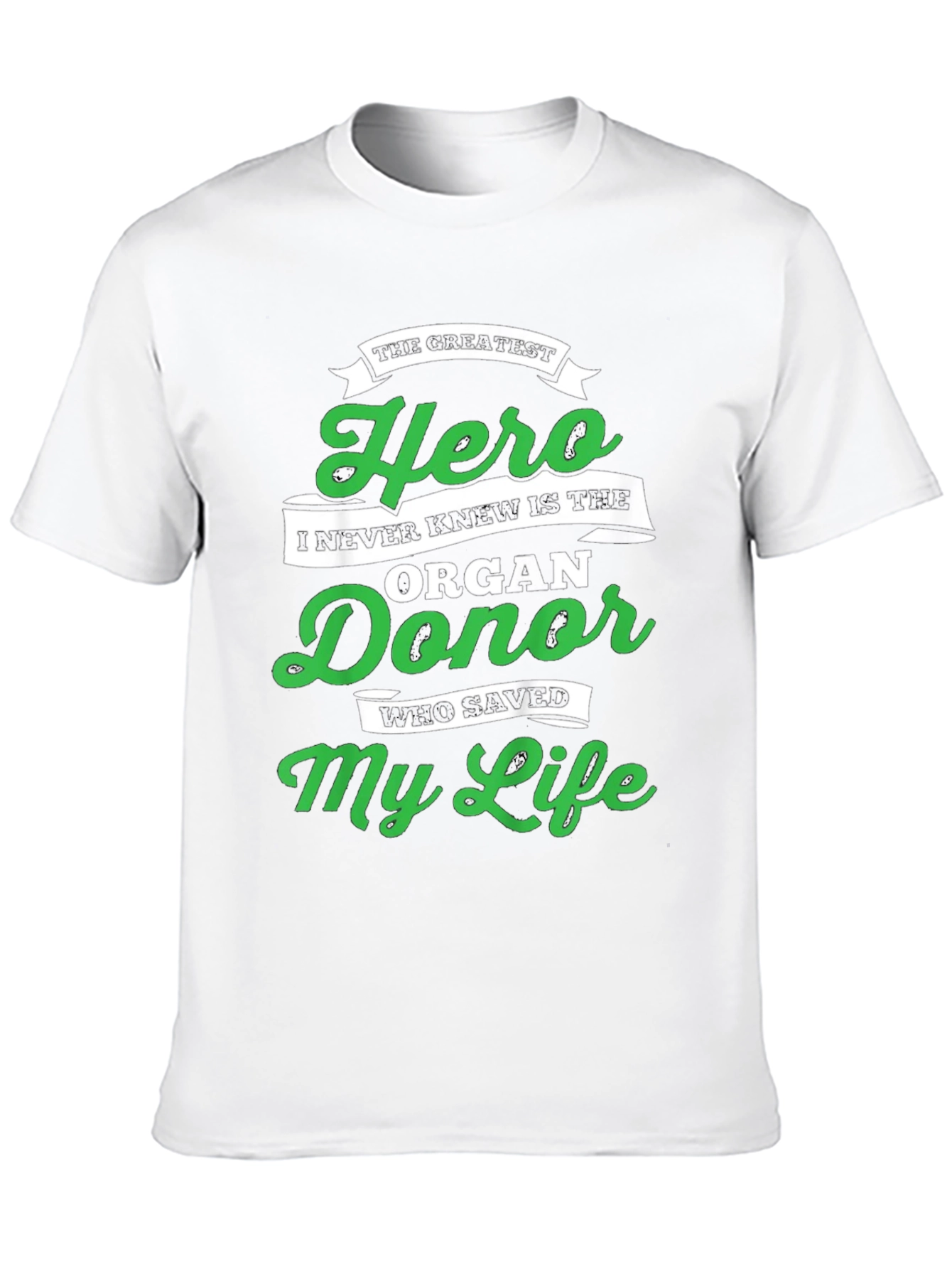 Organ Donor Hero T-Shirt - Save Lives