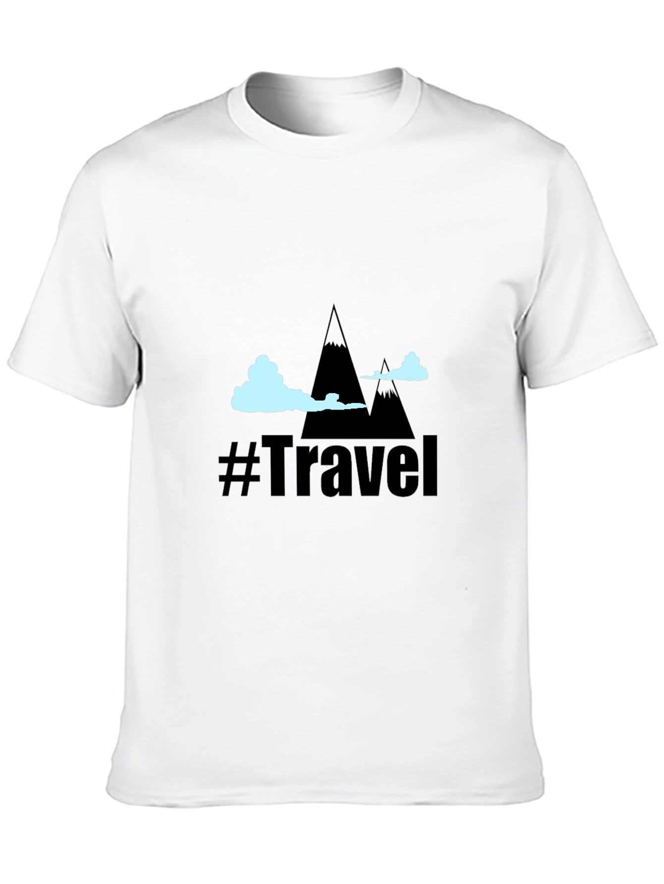 Travel Adventure Black T-Shirt