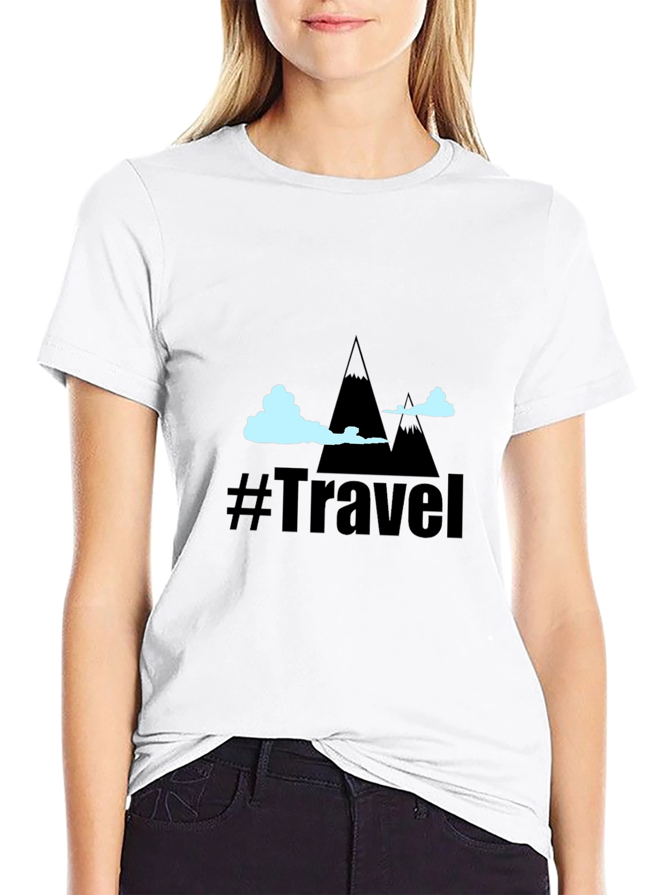 Travel Adventure Black T-Shirt