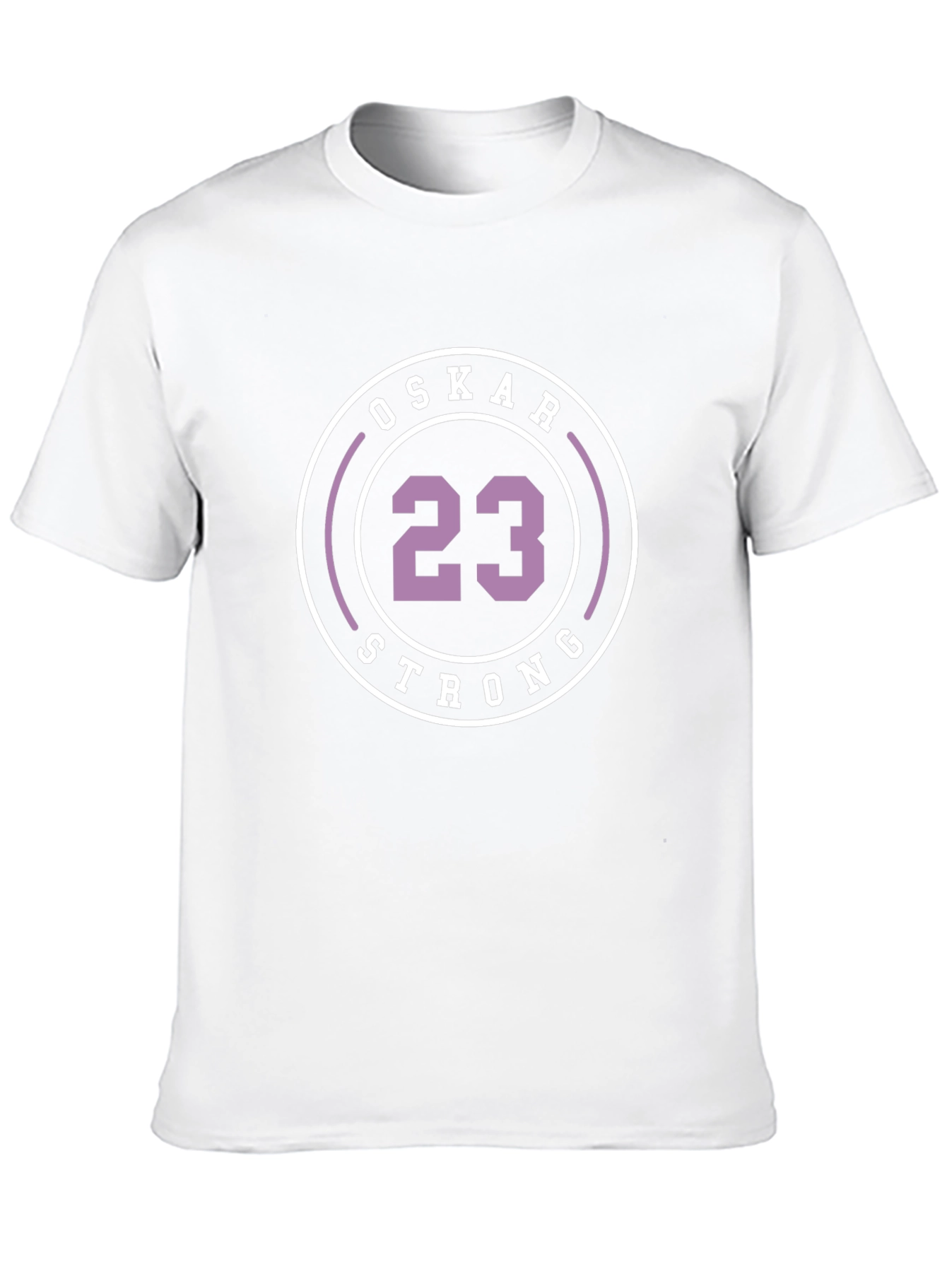 Oskar Strong 23 Black T-Shirt