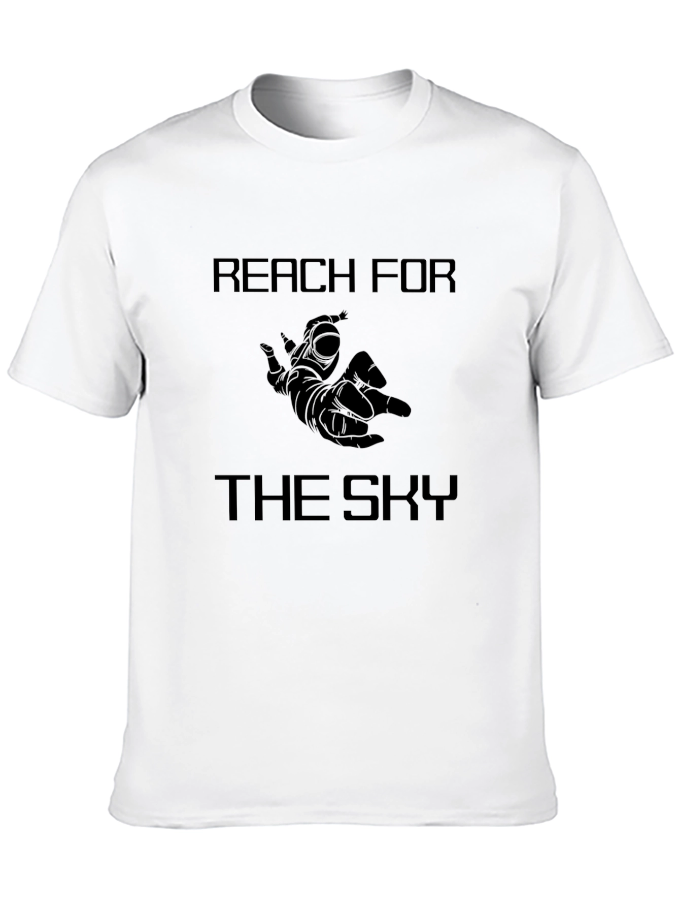 Reach for the Sky Black T-Shirt