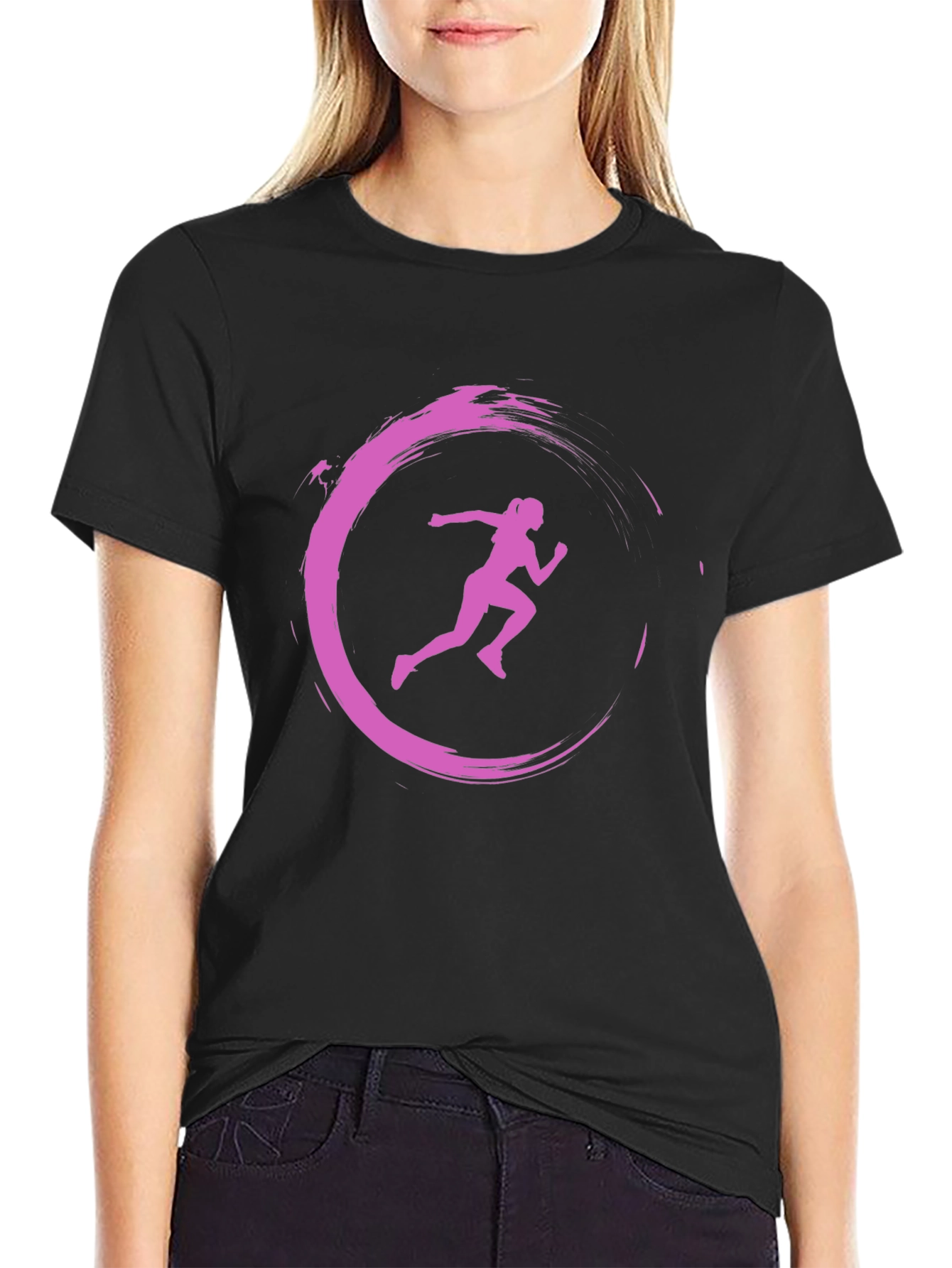 Runner Silhouette Graphic T-Shirt