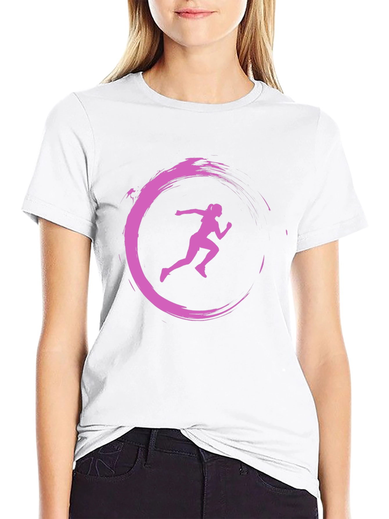 Runner Silhouette Graphic T-Shirt