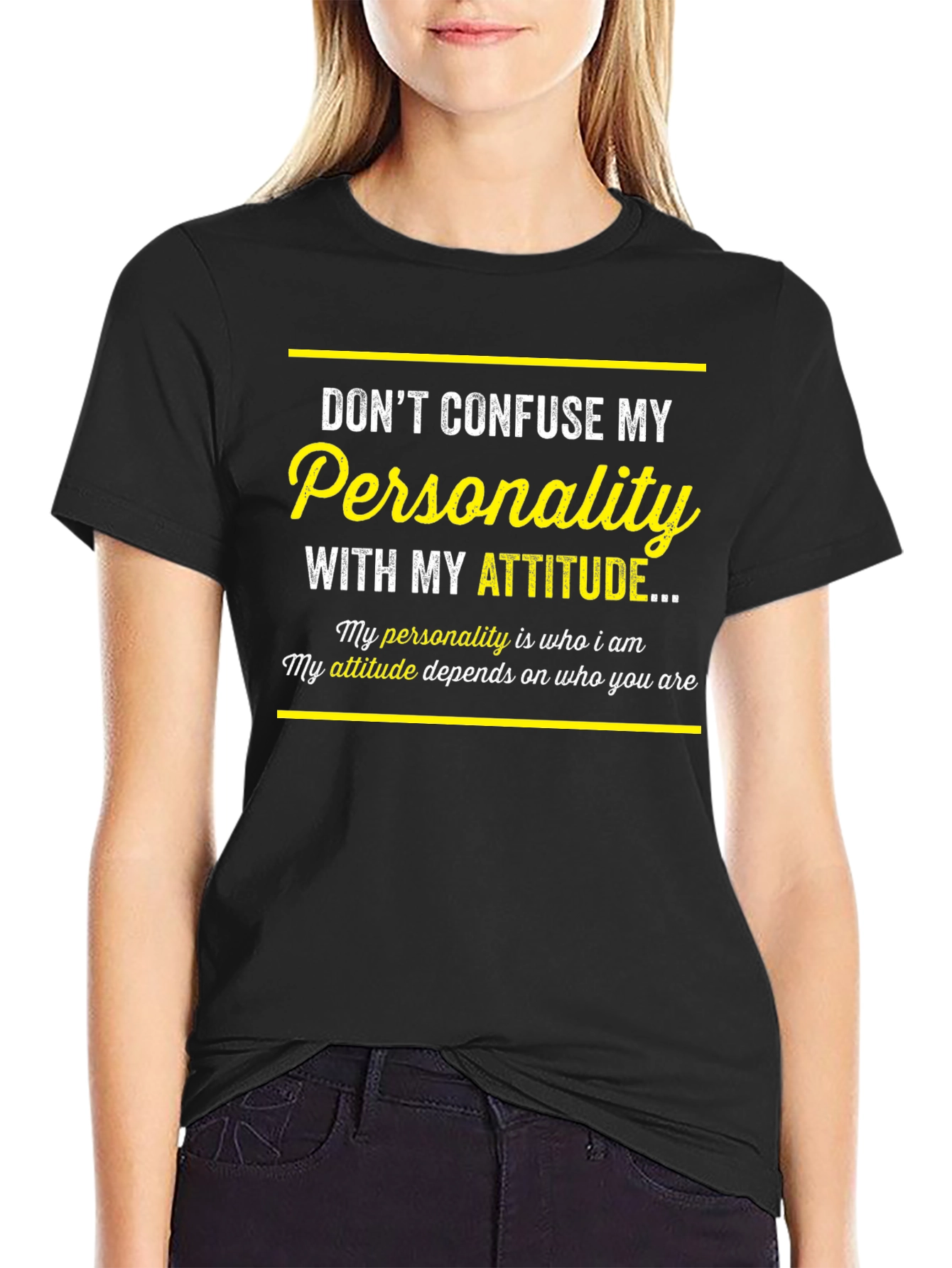 Dont Confuse My Personality T-Shirt