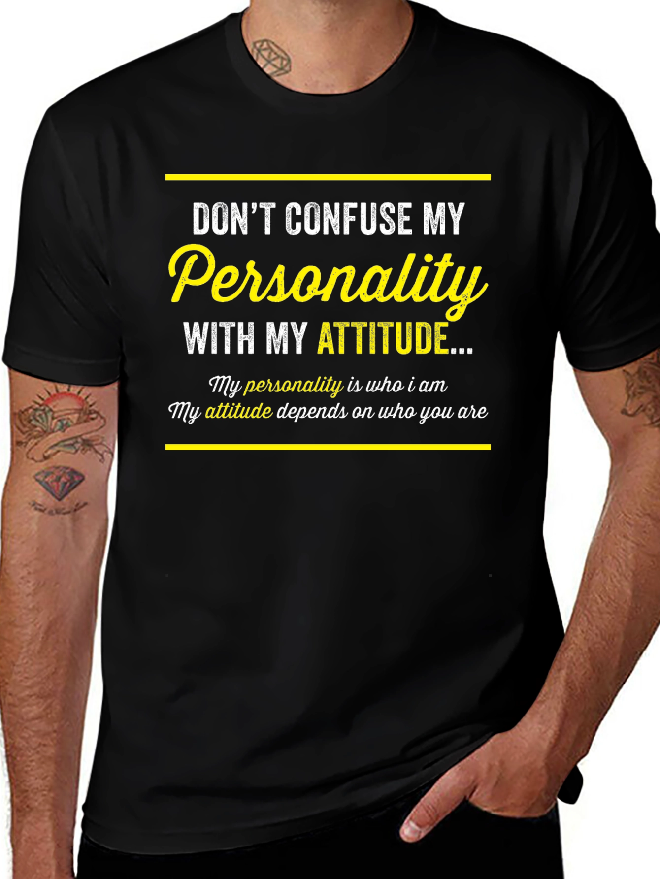 Dont Confuse My Personality T-Shirt