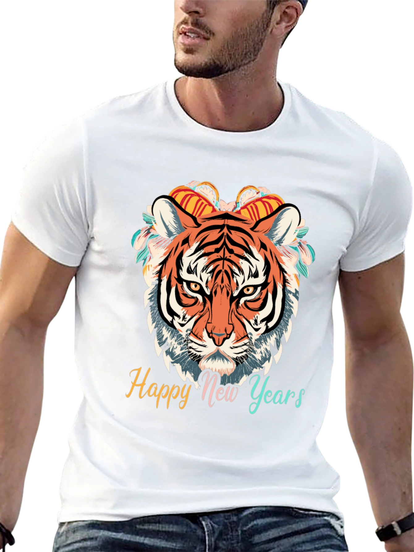 Tiger New Year Graphic Tee