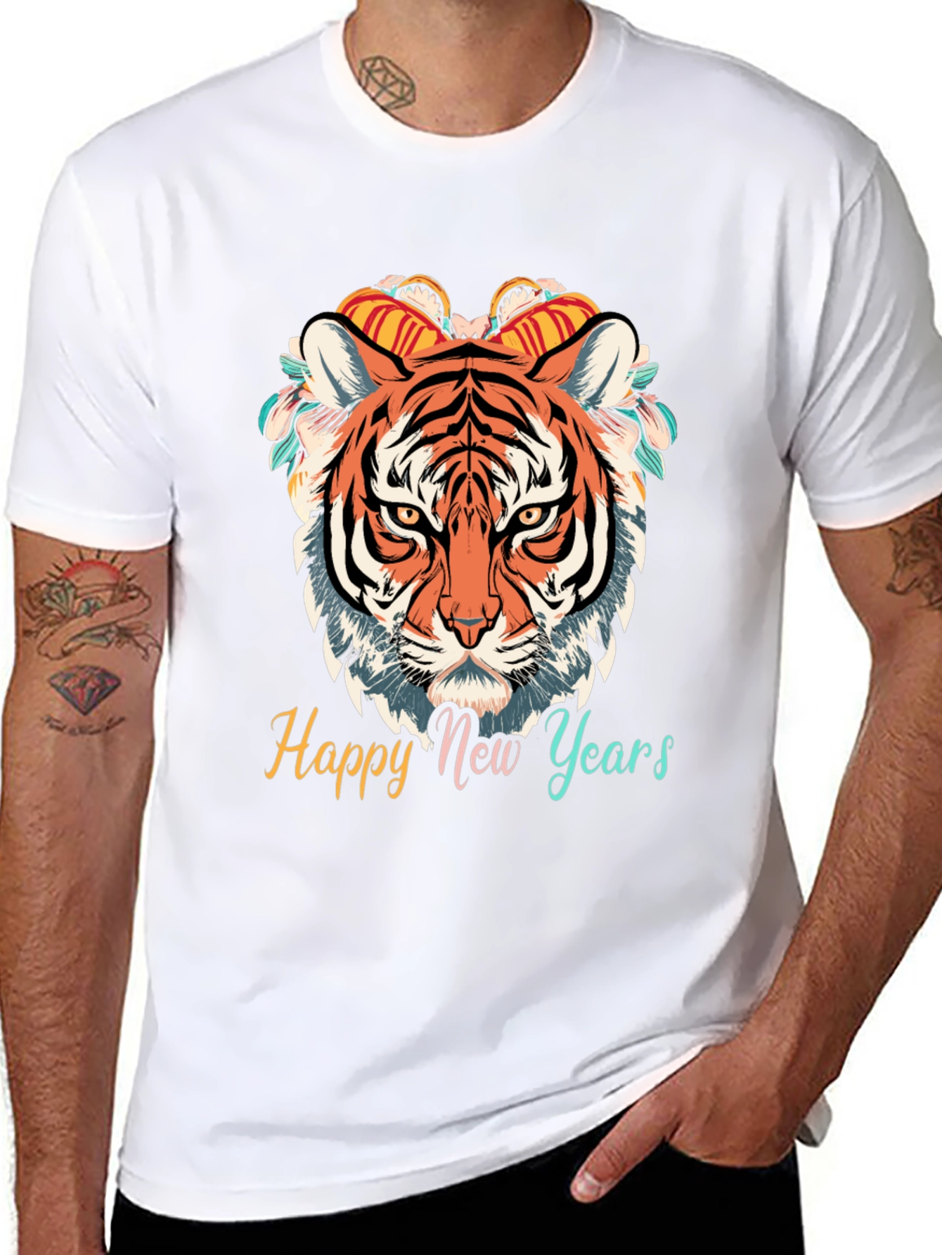 Tiger New Year Graphic Tee