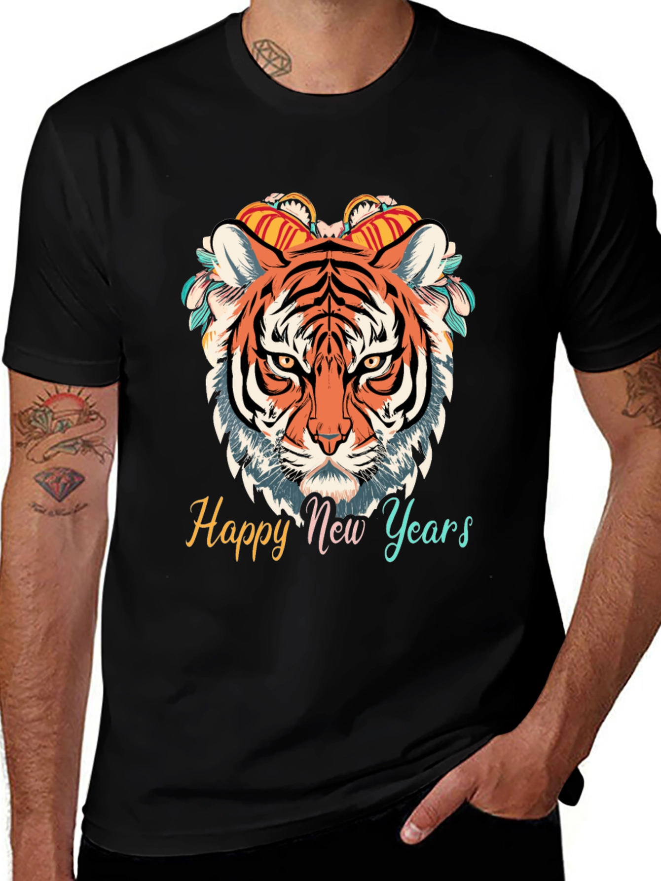 Tiger New Year Graphic Tee