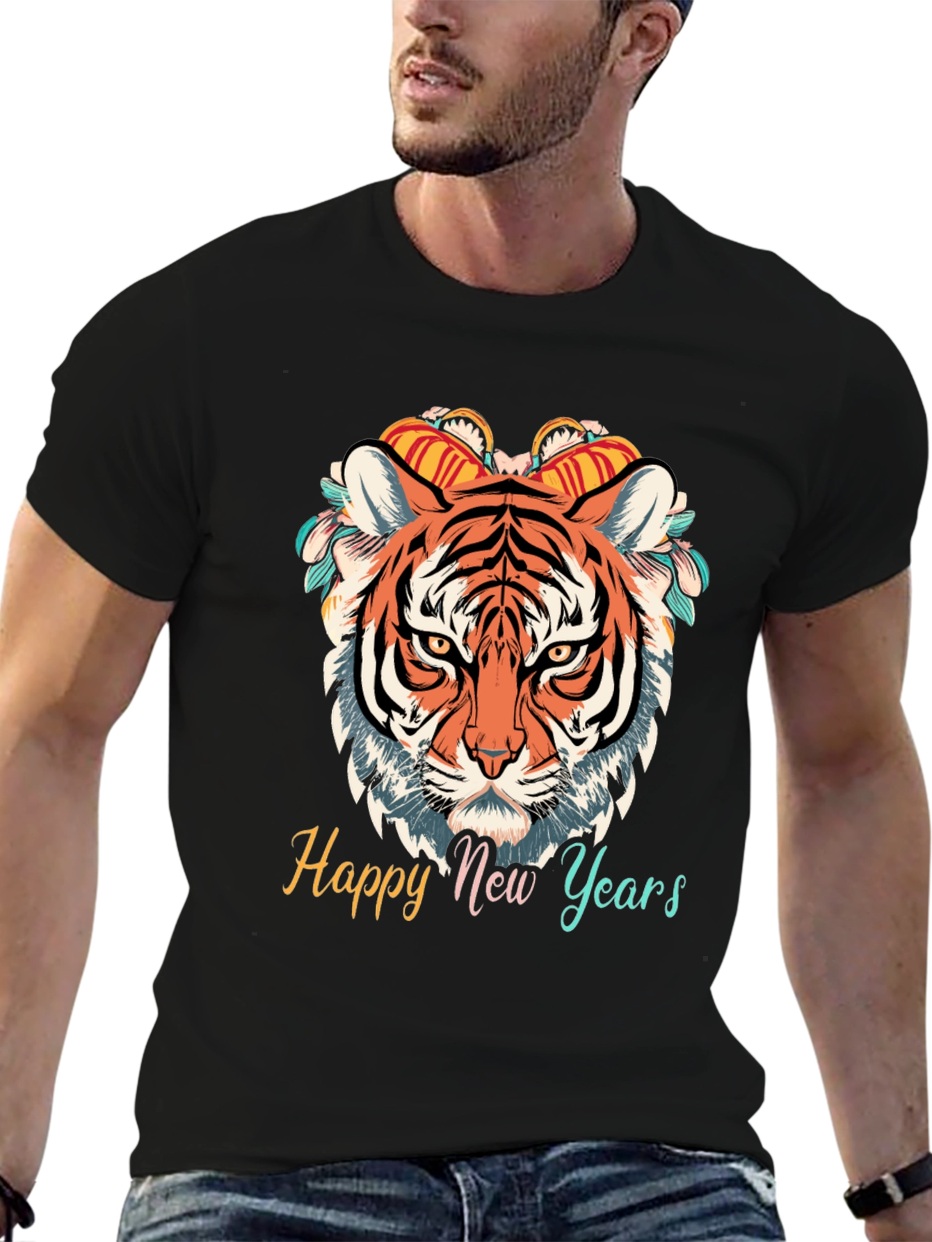 Tiger New Year Graphic Tee