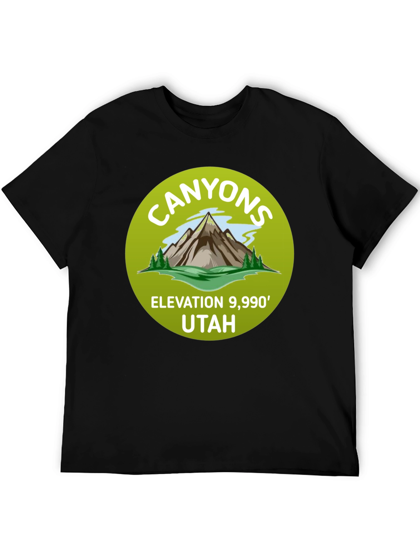 Canyons Utah Elevation T-Shirt