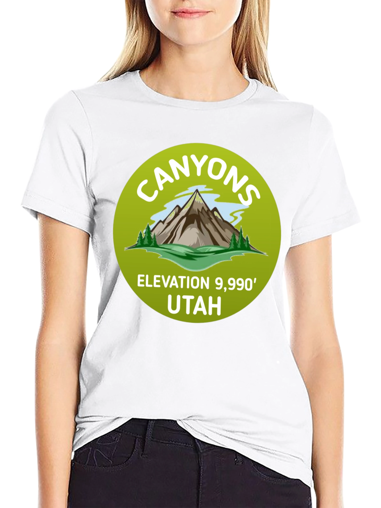 Canyons Utah Elevation T-Shirt