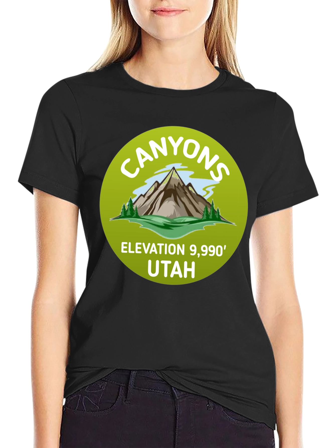 Canyons Utah Elevation T-Shirt