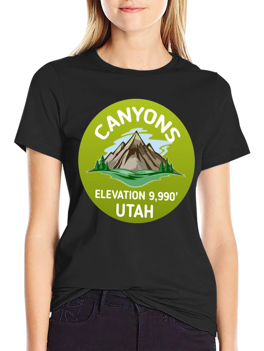 Canyons Utah Elevation T-Shirt