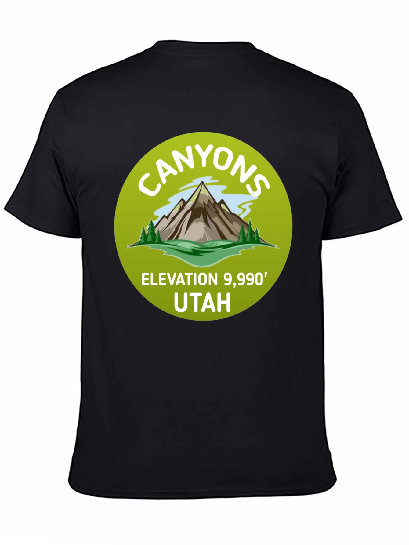 Canyons Utah Elevation T-Shirt