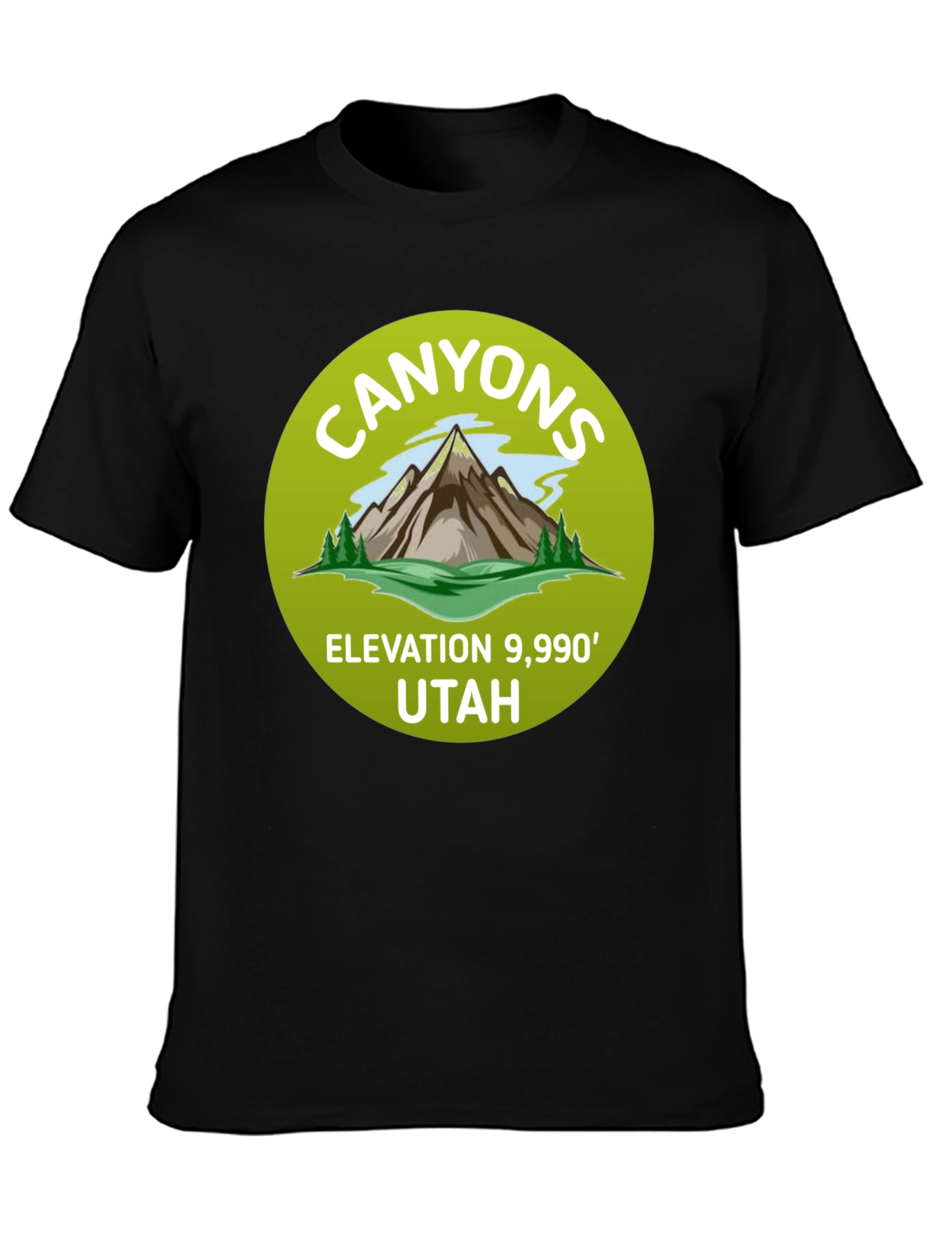 Canyons Utah Elevation T-Shirt