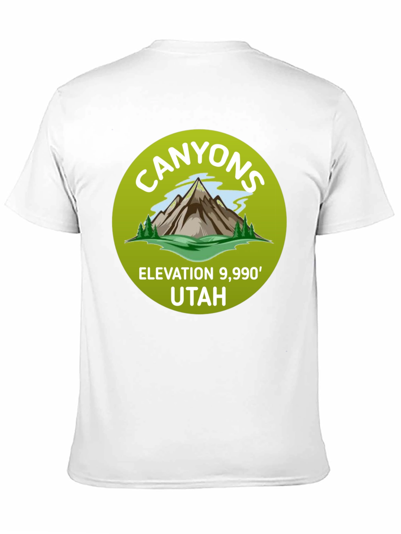 Canyons Utah Elevation T-Shirt