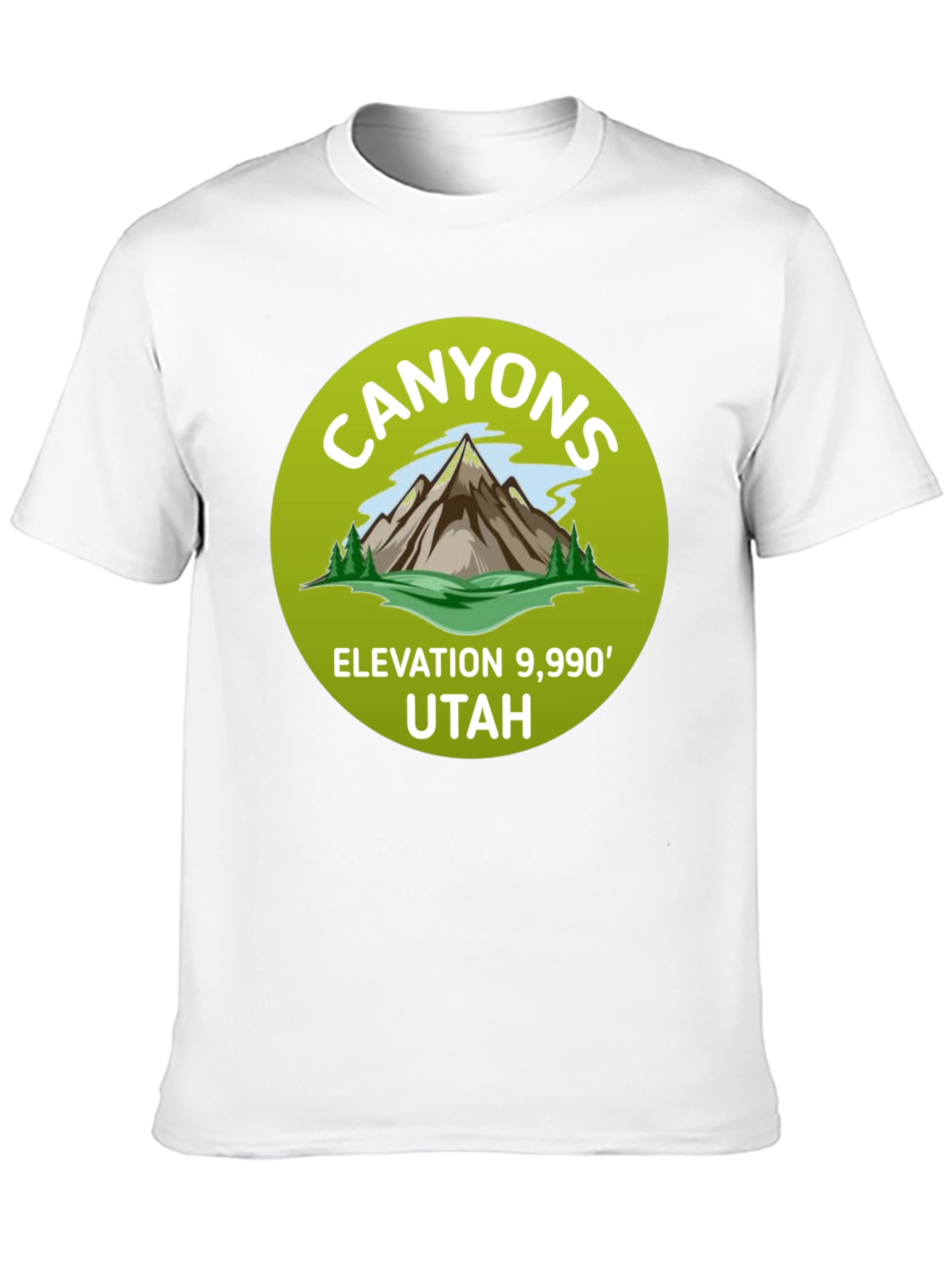 Canyons Utah Elevation T-Shirt