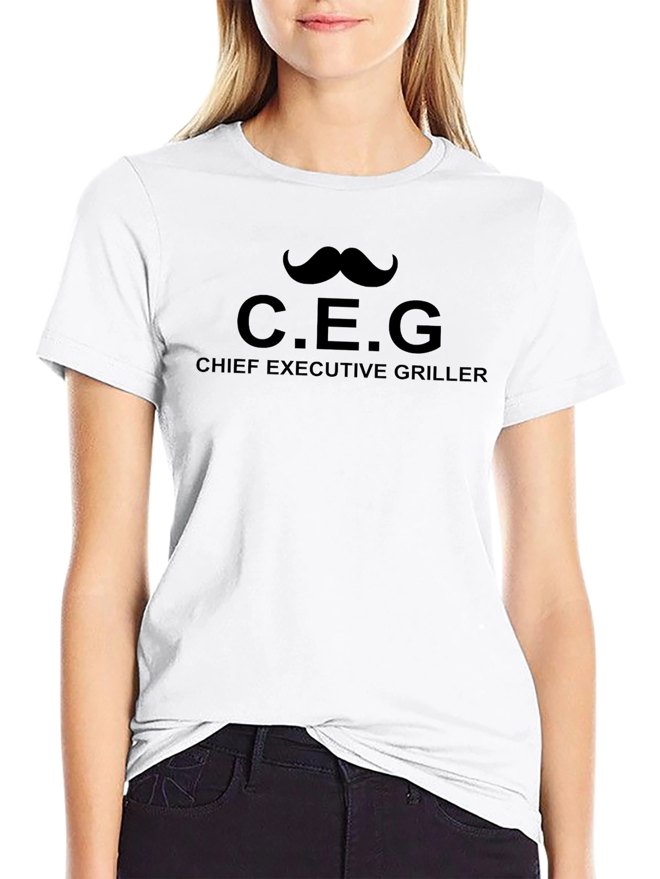 Chief Executive Griller Black T-Shirt