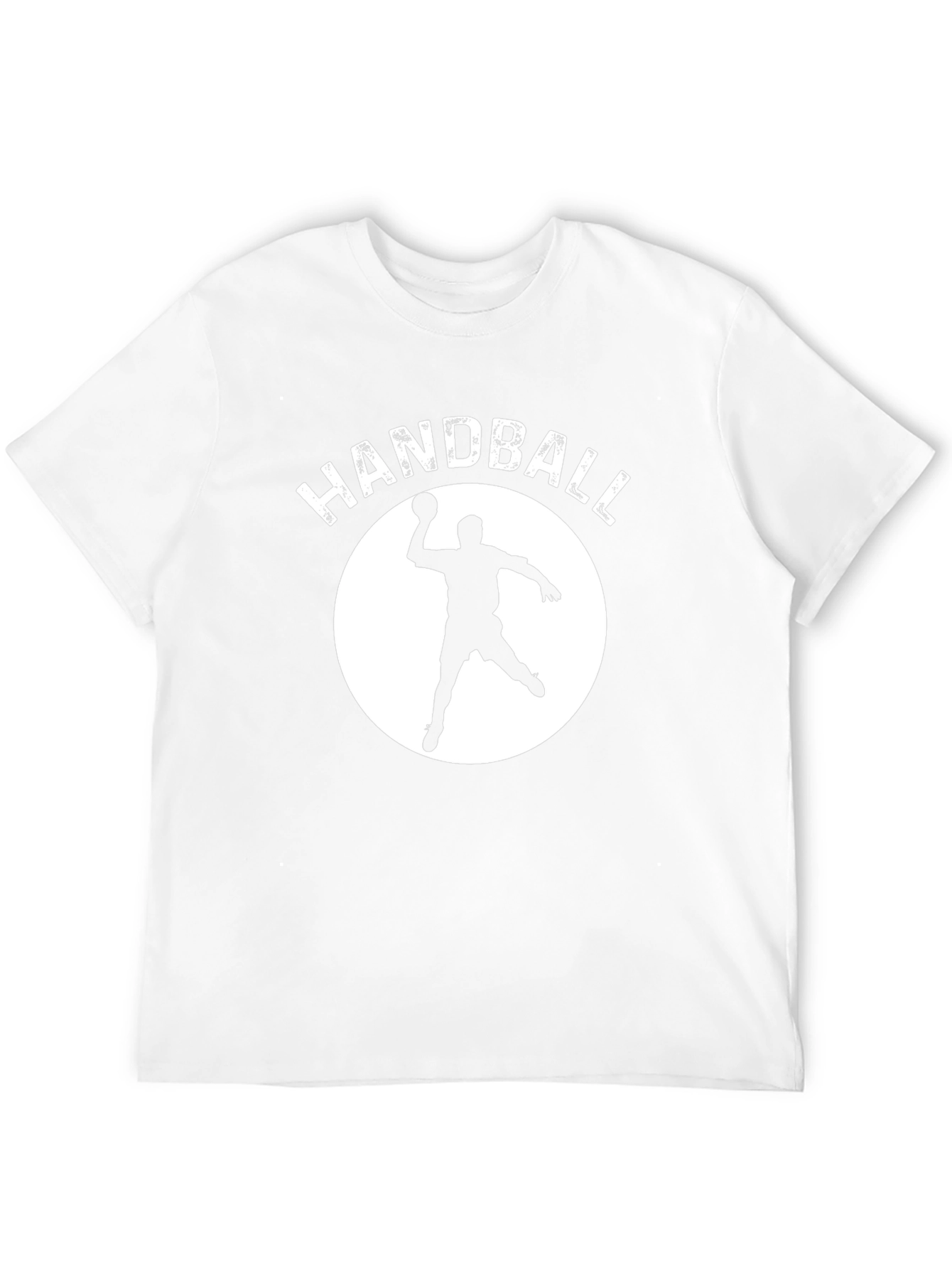 Handball Player Graphic Tee - Black T-Shirt