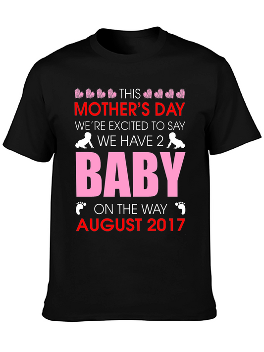 Mothers Day Baby Announcement T-Shirt