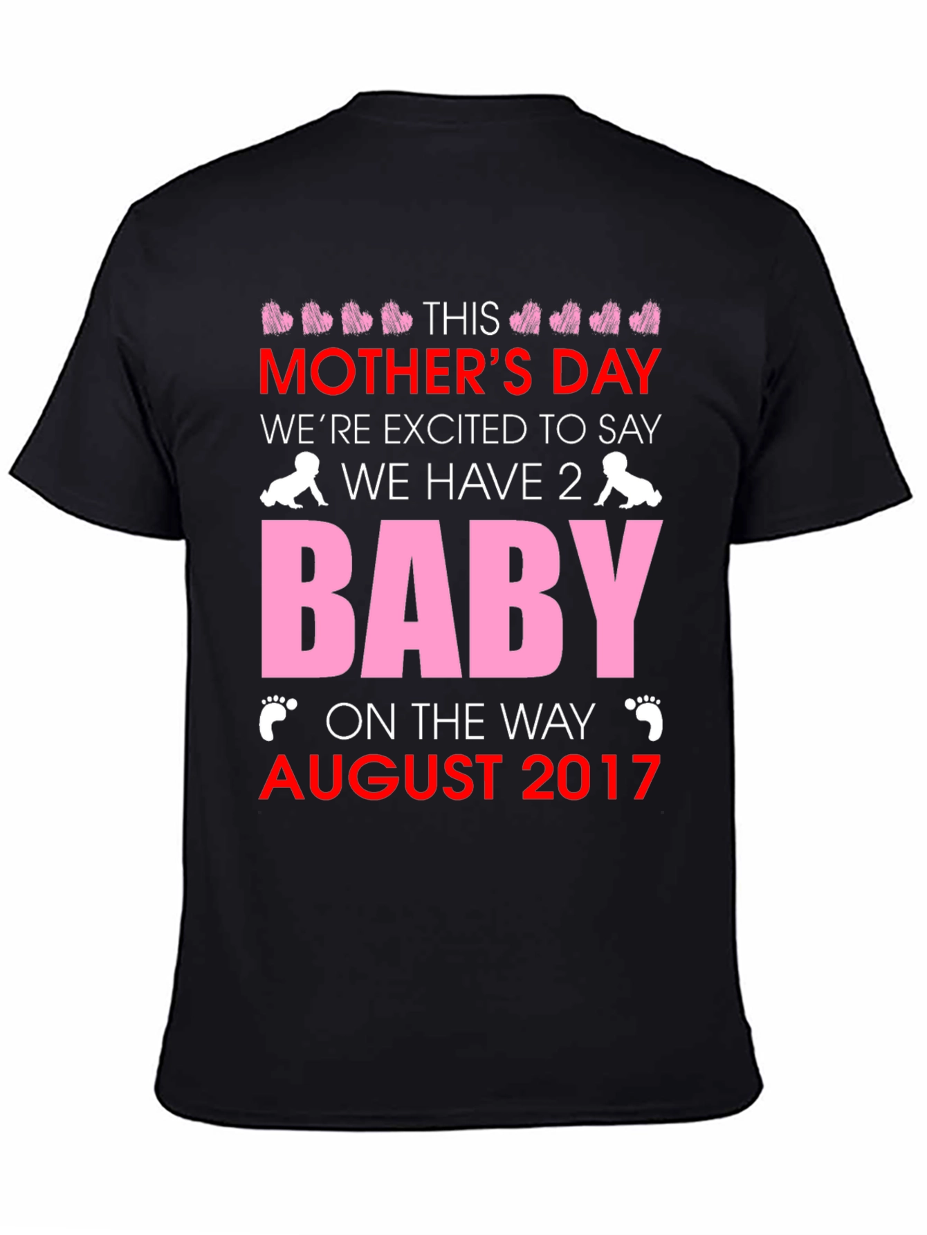 Mothers Day Baby Announcement T-Shirt