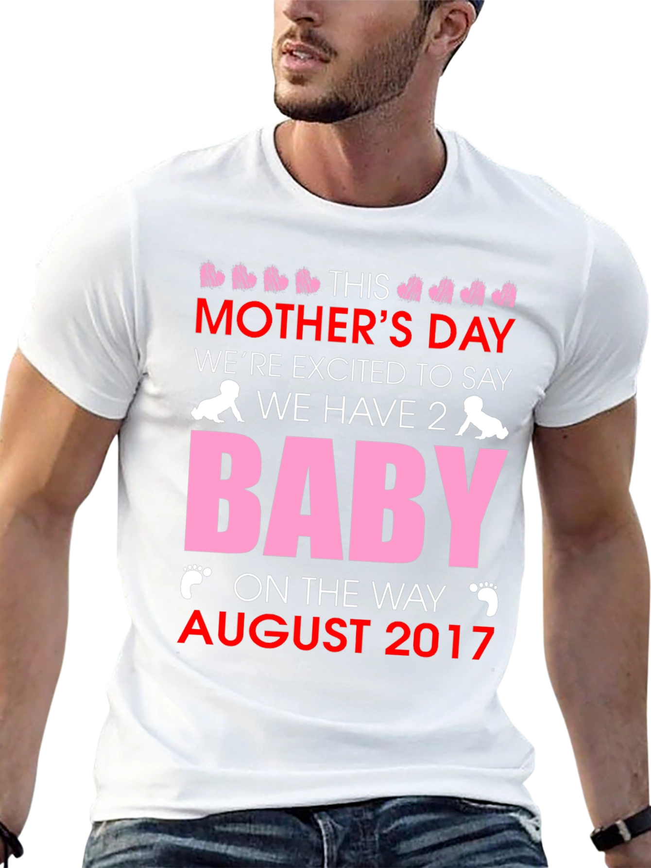 Mothers Day Baby Announcement T-Shirt