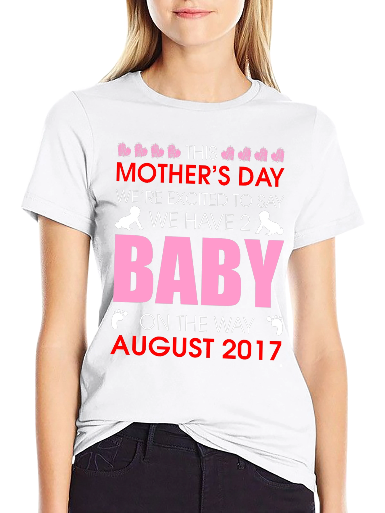 Mothers Day Baby Announcement T-Shirt