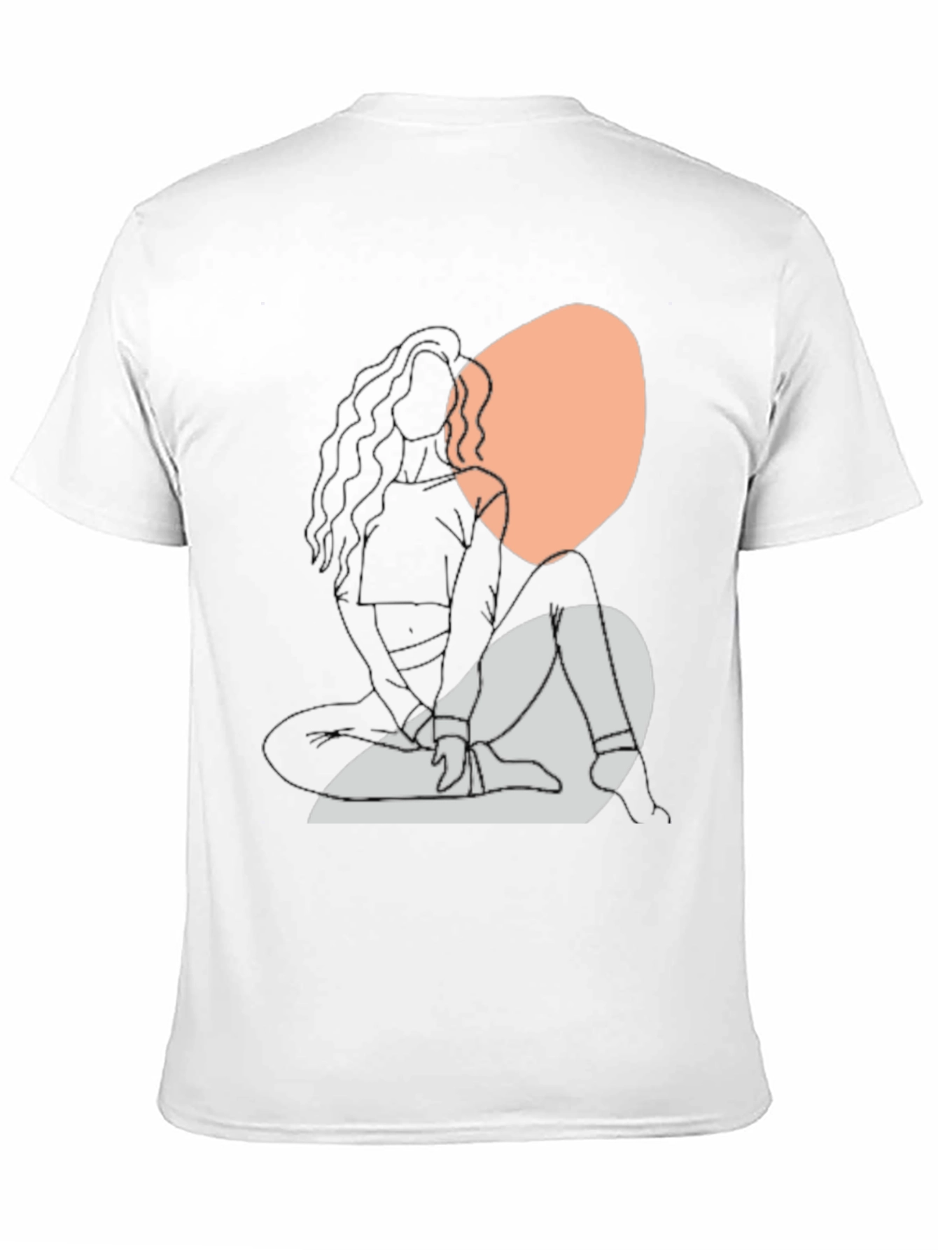 Abstract Line Art Graphic Tee