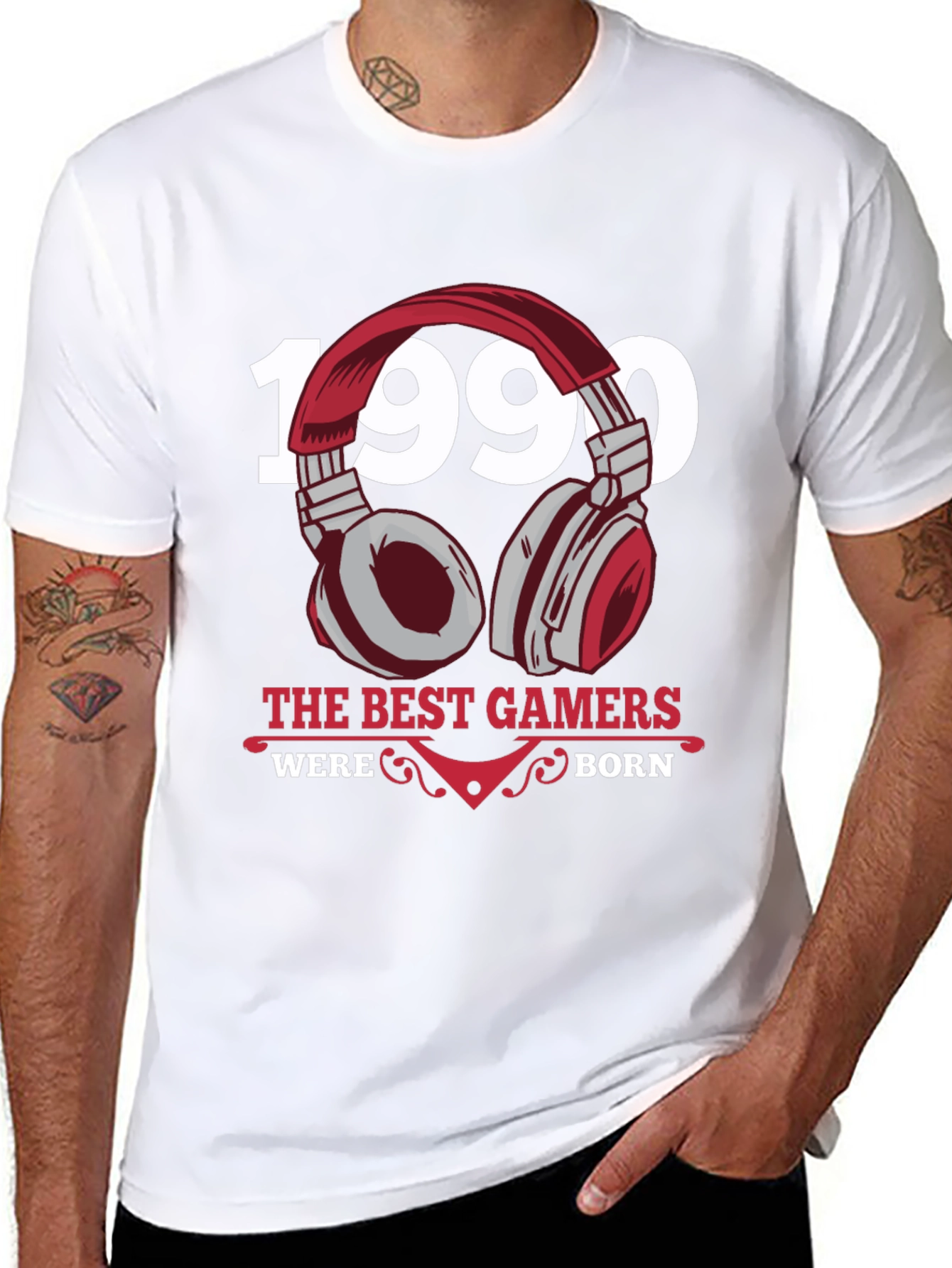 Gamer Born in 1990 T-Shirt