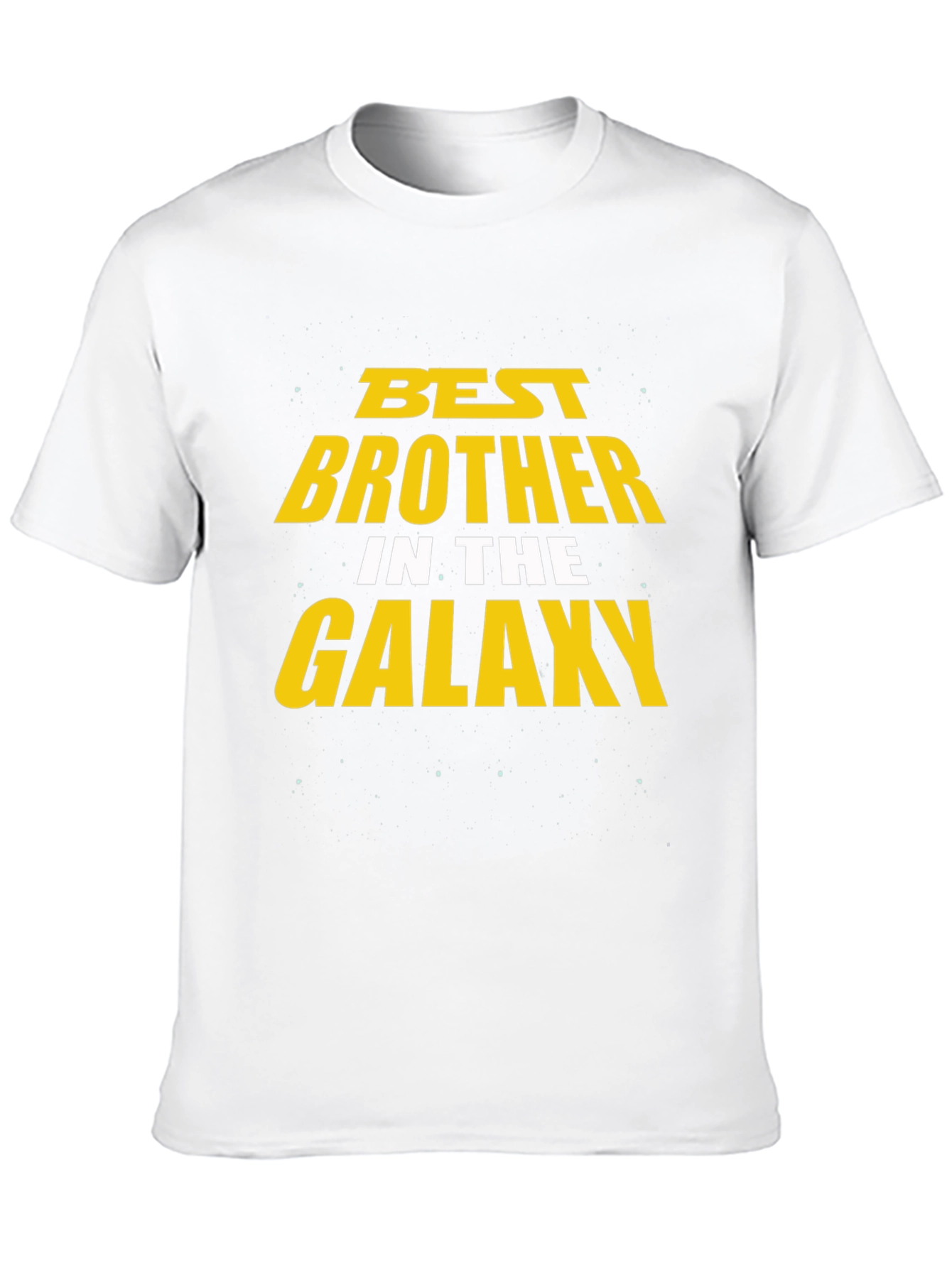 Best Brother in the Galaxy Black T-Shirt