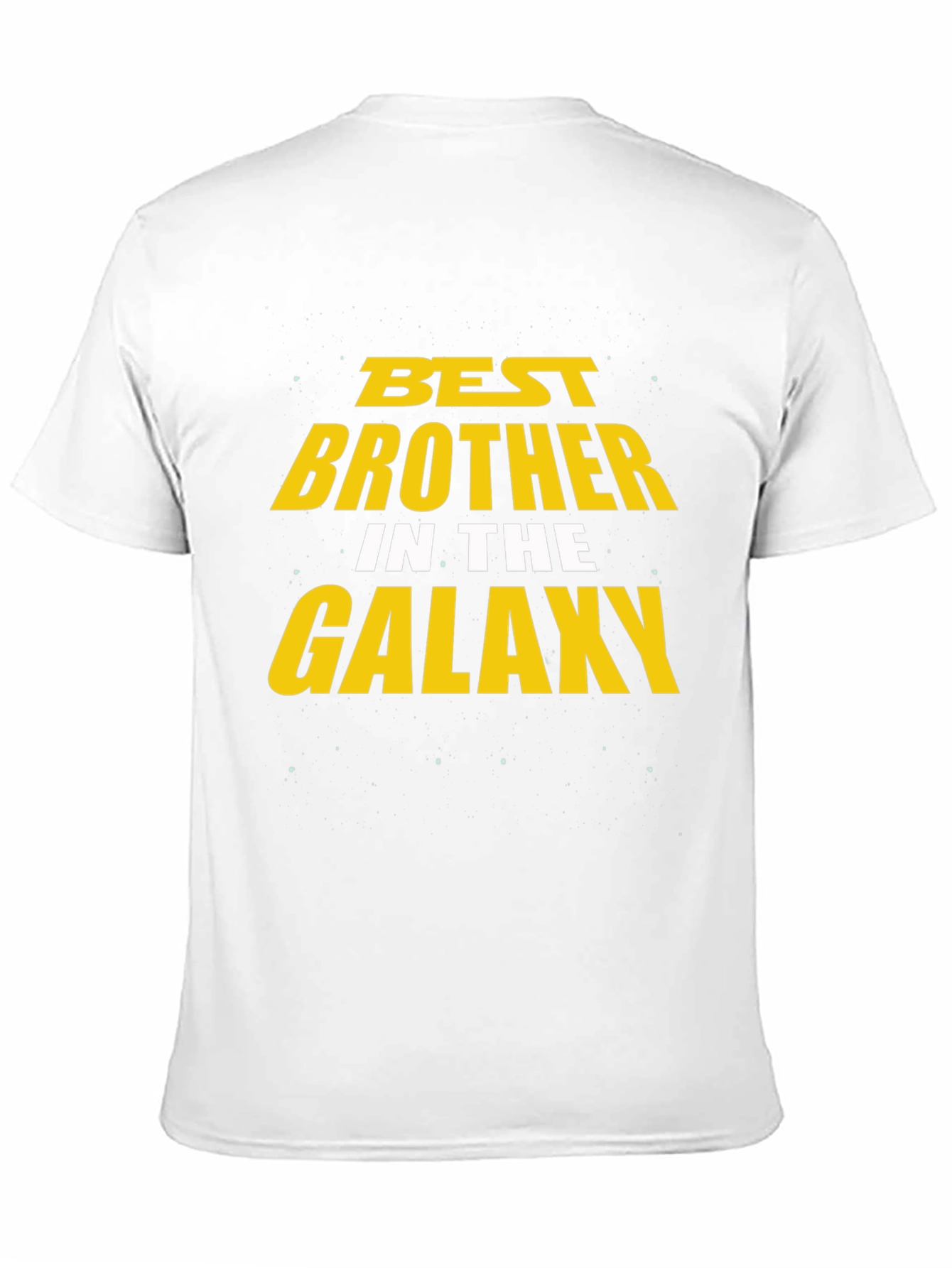 Best Brother in the Galaxy Black T-Shirt