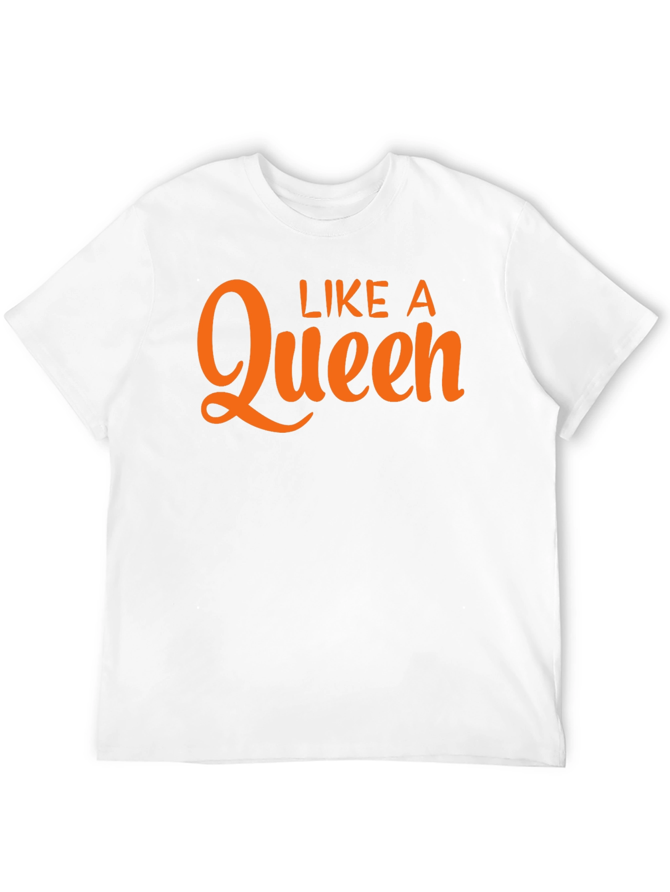 Like A Queen Black Graphic Tee