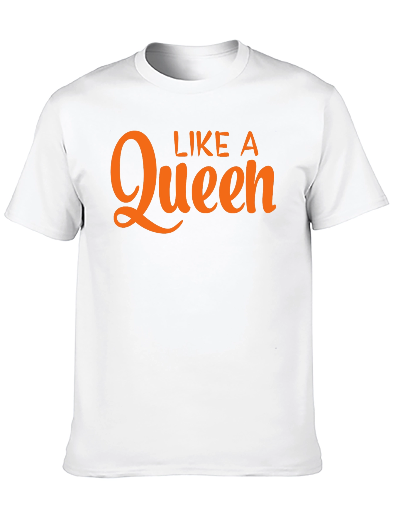 Like A Queen Black Graphic Tee