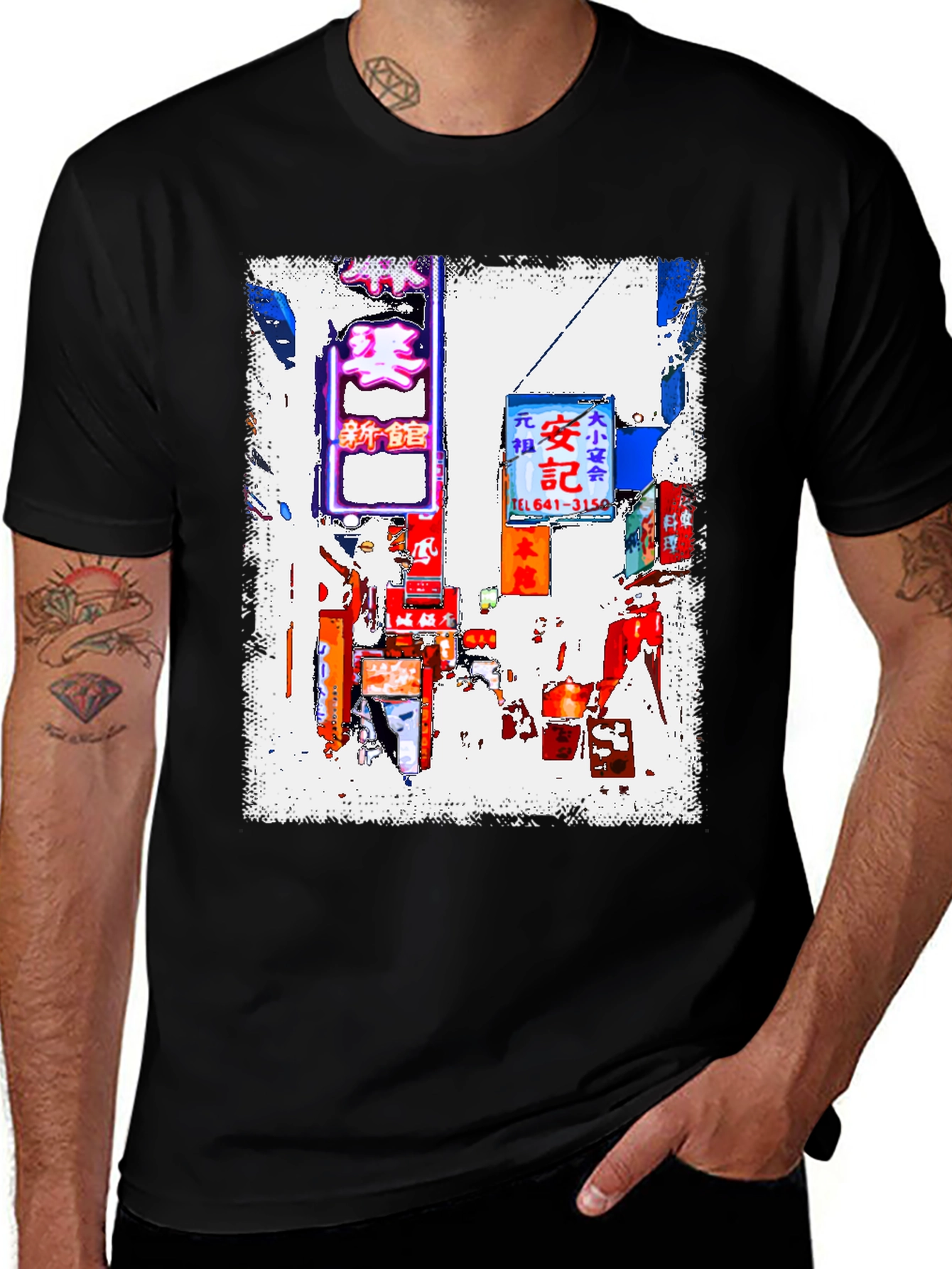 Neon Signs Graphic Tee