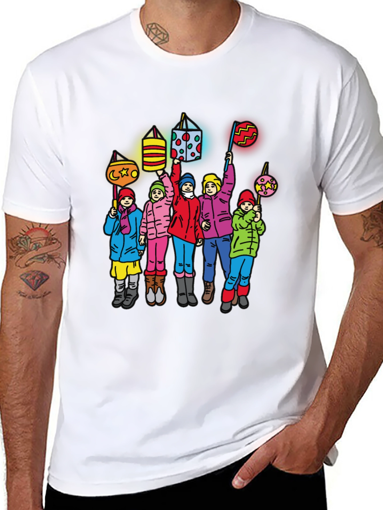 Lantern Parade Graphic Tee - Unisex