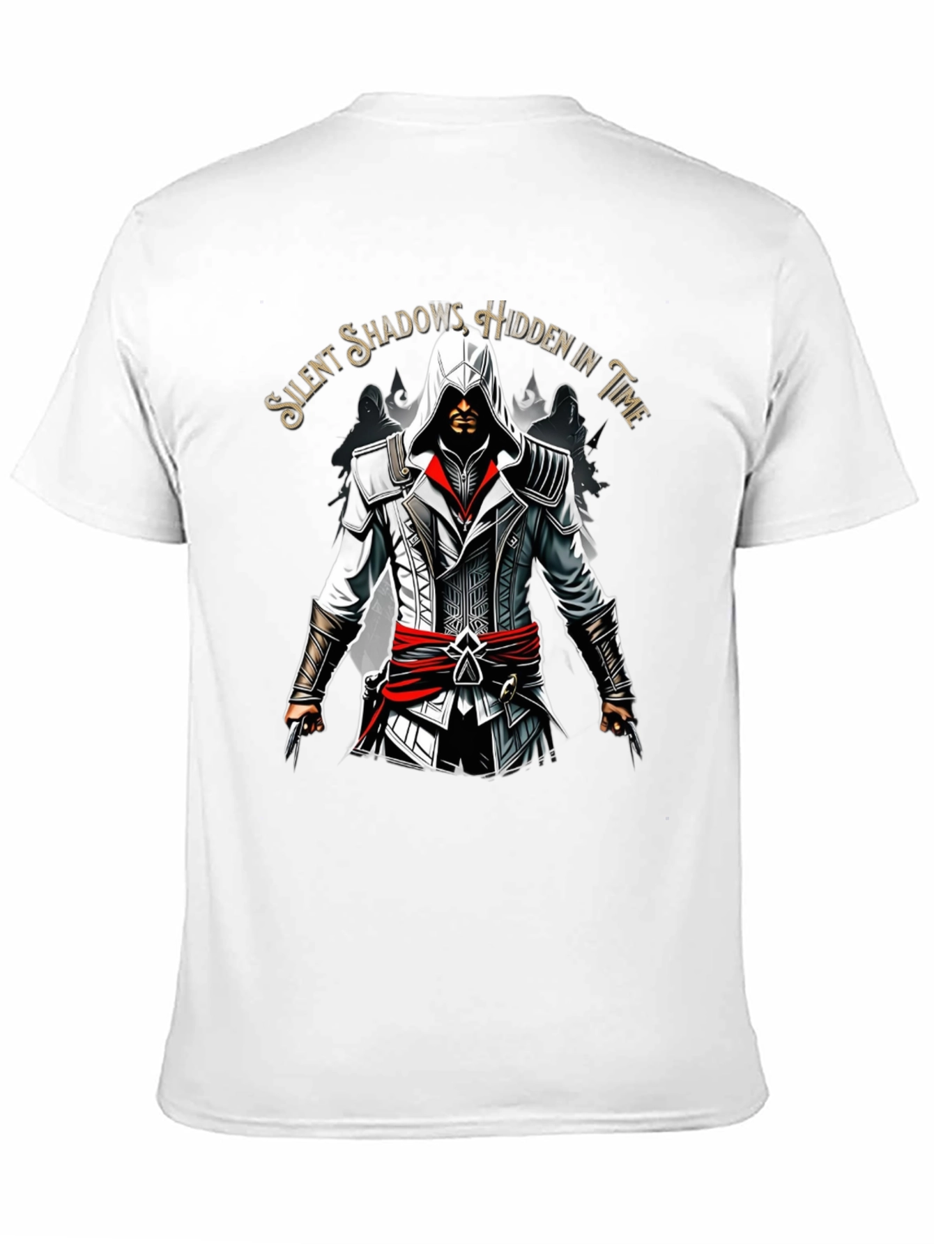 Assassins Creed Graphic Print Black T-Shirt