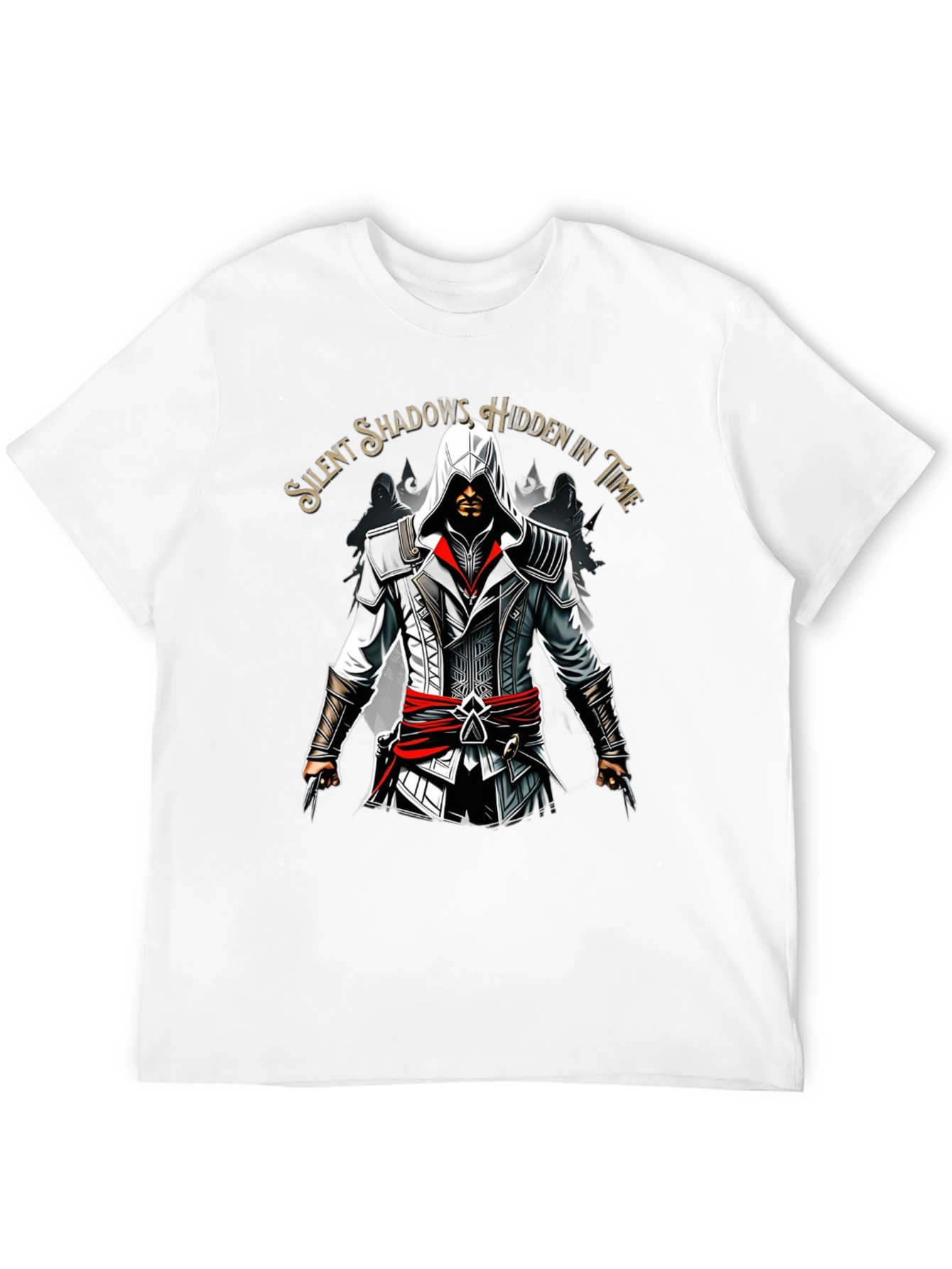 Assassins Creed Graphic Print Black T-Shirt