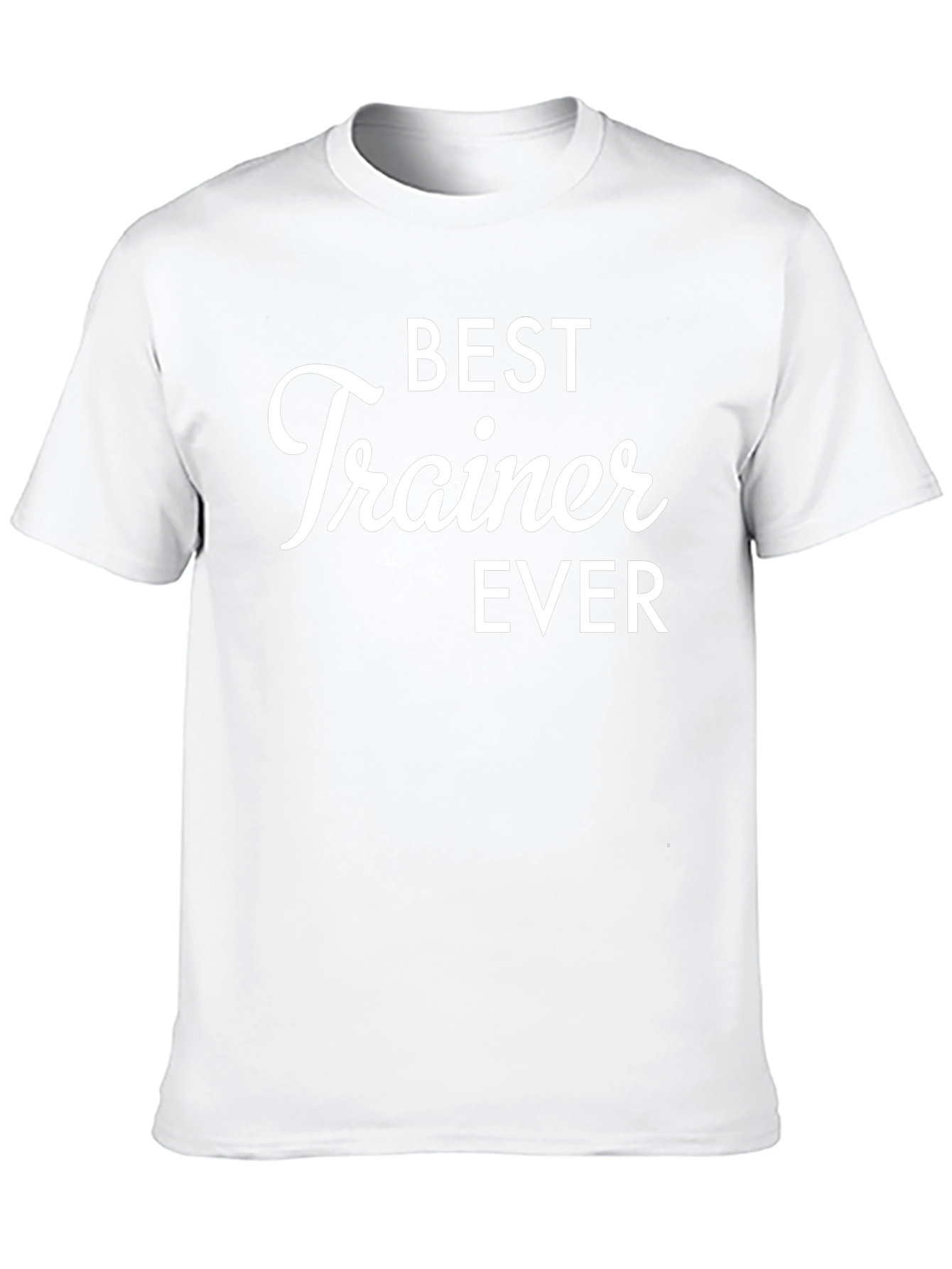 Best Trainer Ever Graphic T-Shirt - Black