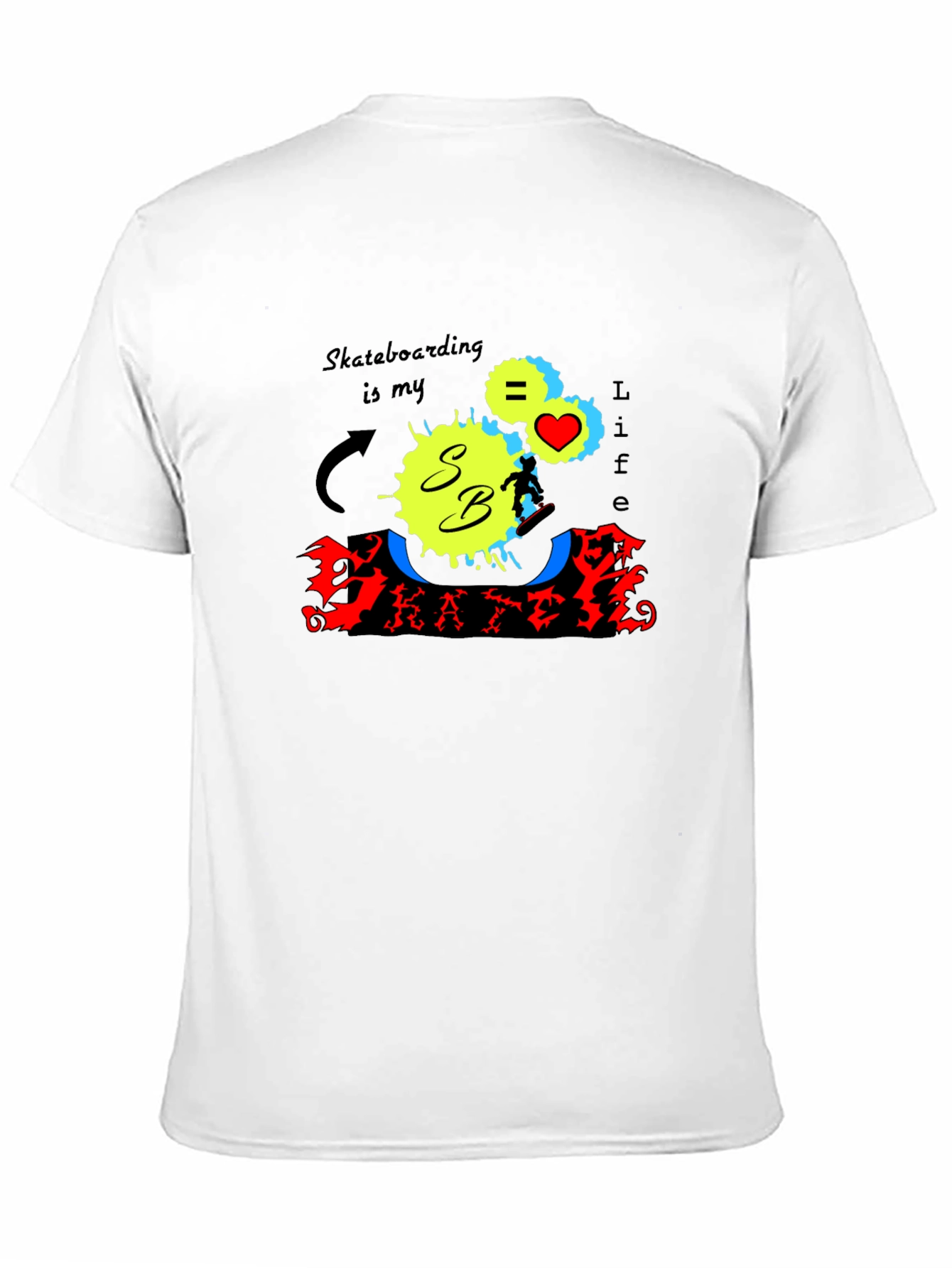 Skateboarding is My Life T-Shirt