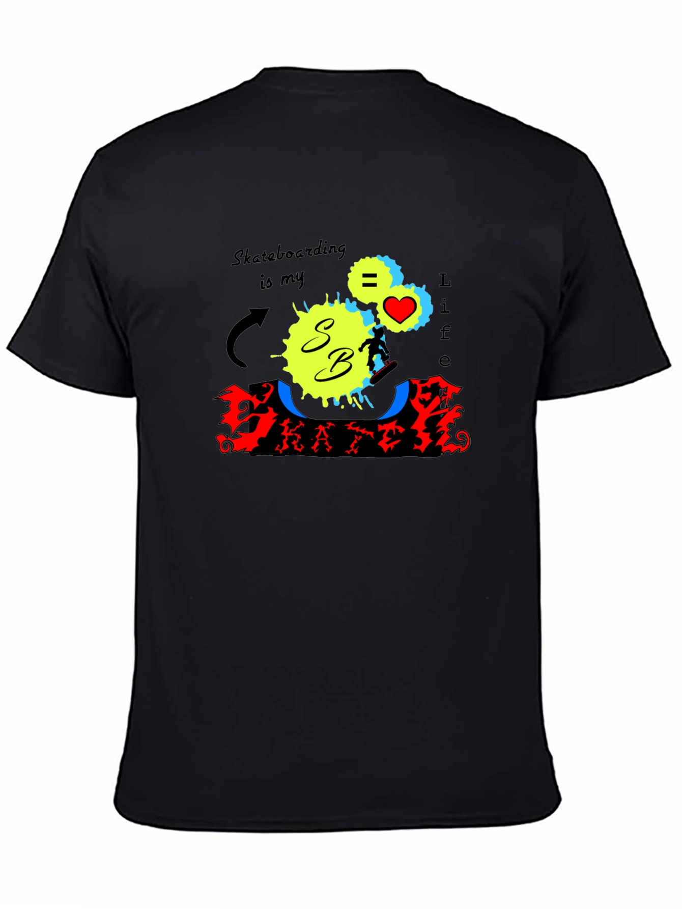 Skateboarding is My Life T-Shirt
